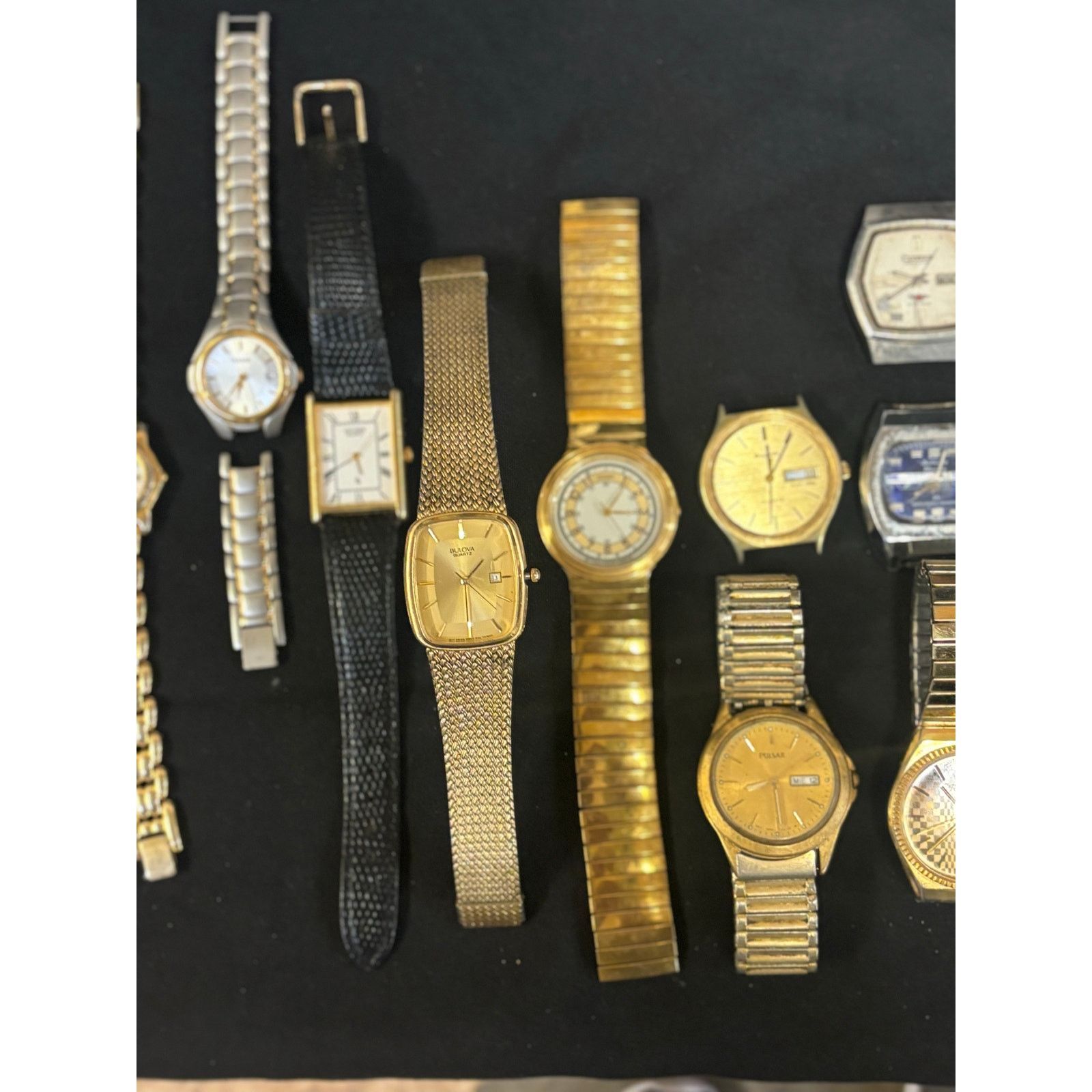 Seiko Watch Lot! 15 Men’s and Women’s Watches! Parts/Repair. Size ONE SIZE - 12 Thumbnail