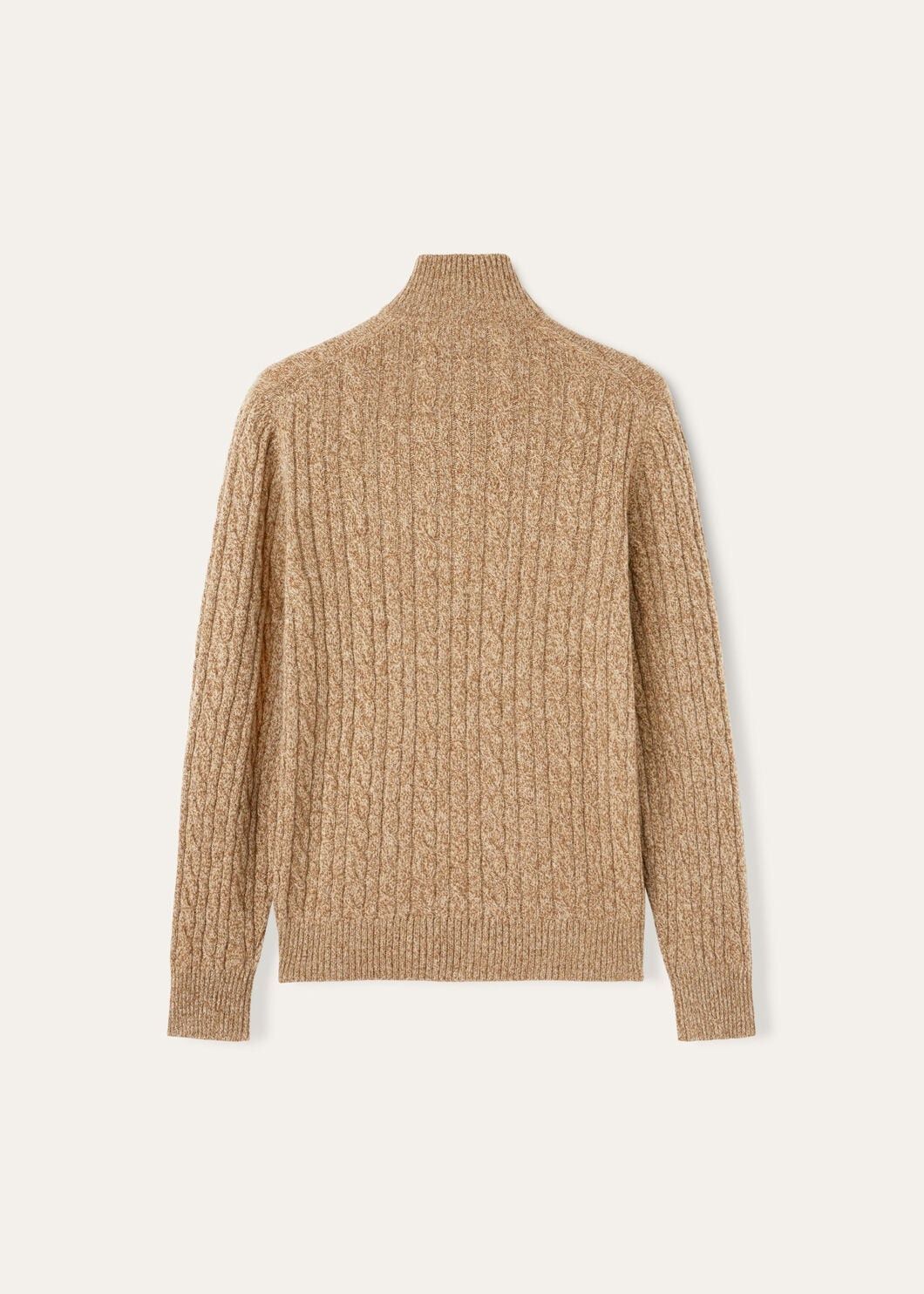 Loro Piana o1w1db10725 FAD7358 Treccia Sweater in Camel Size US M / EU 48-50 / 2 - 6 Thumbnail