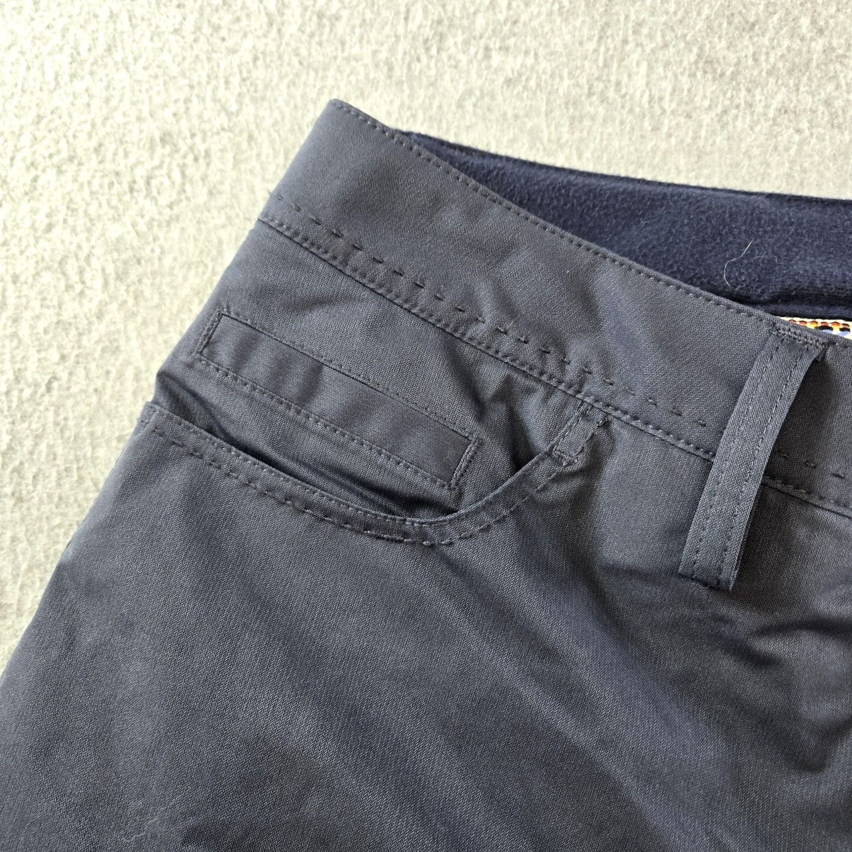 Burton VINTAGE? No — Burton Snow Pants Womens XS Blue Bootcut Insulated Lined Polyester Pockets Zipper Belt Loops Gaiters Size 26" / US 2 / IT 38 - 2 Thumbnail