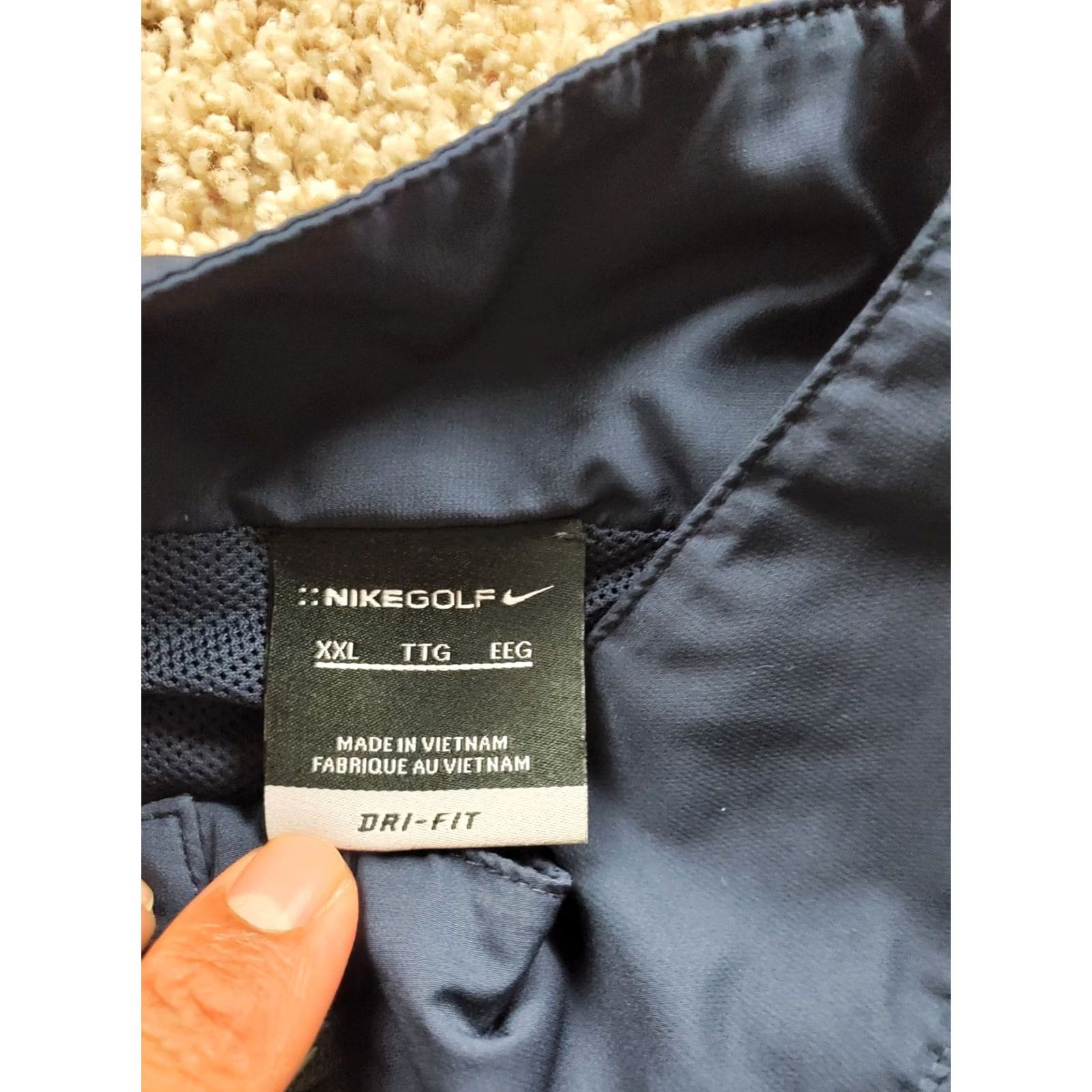 Nike Nike BMW Jacket 2XL Mens Blue Dri-Fit 1/2 Zip Windbreaker Pullover Vintage: No Size US XXL / EU 58 / 5 - 7 Thumbnail