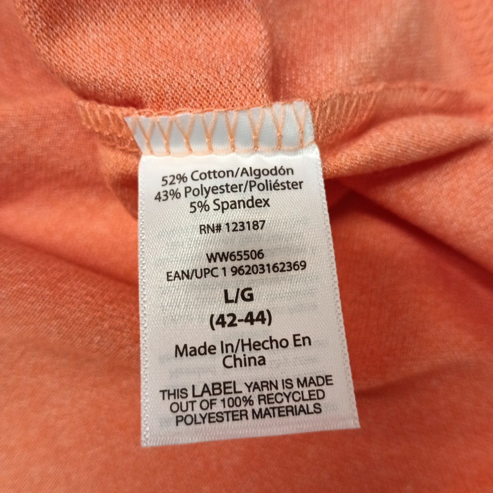 Wrangler Wrangler Henley Shirt Men's L (42-44) Arabesque Relaxed Fit Size US L / EU 52-54 / 3 - 6 Thumbnail