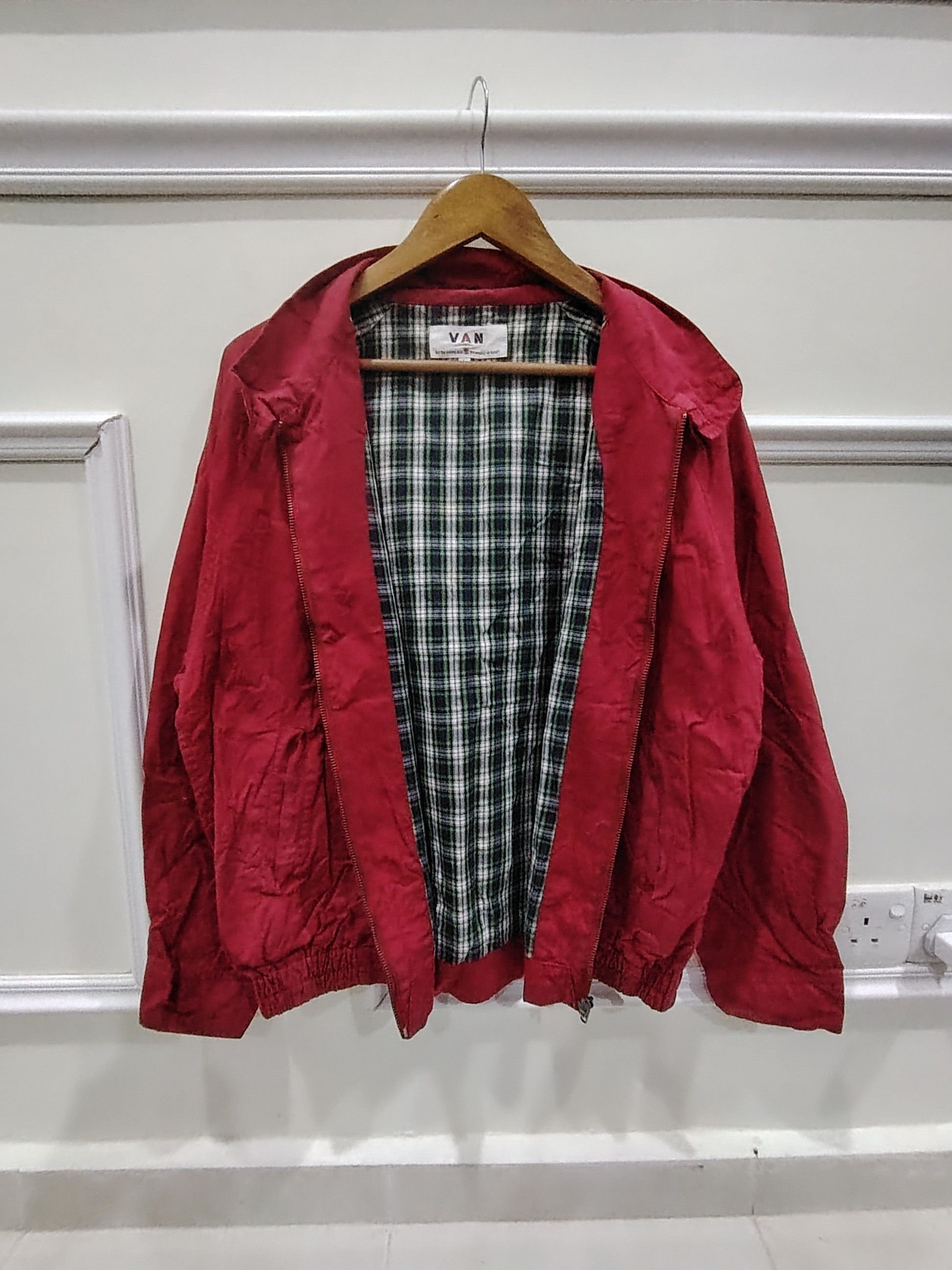 Japanese Brand × Van × Vintage 🔥 VINTAGE VAN JAC BOMBER JACKET Size US L / EU 52-54 / 3 - 3 Thumbnail