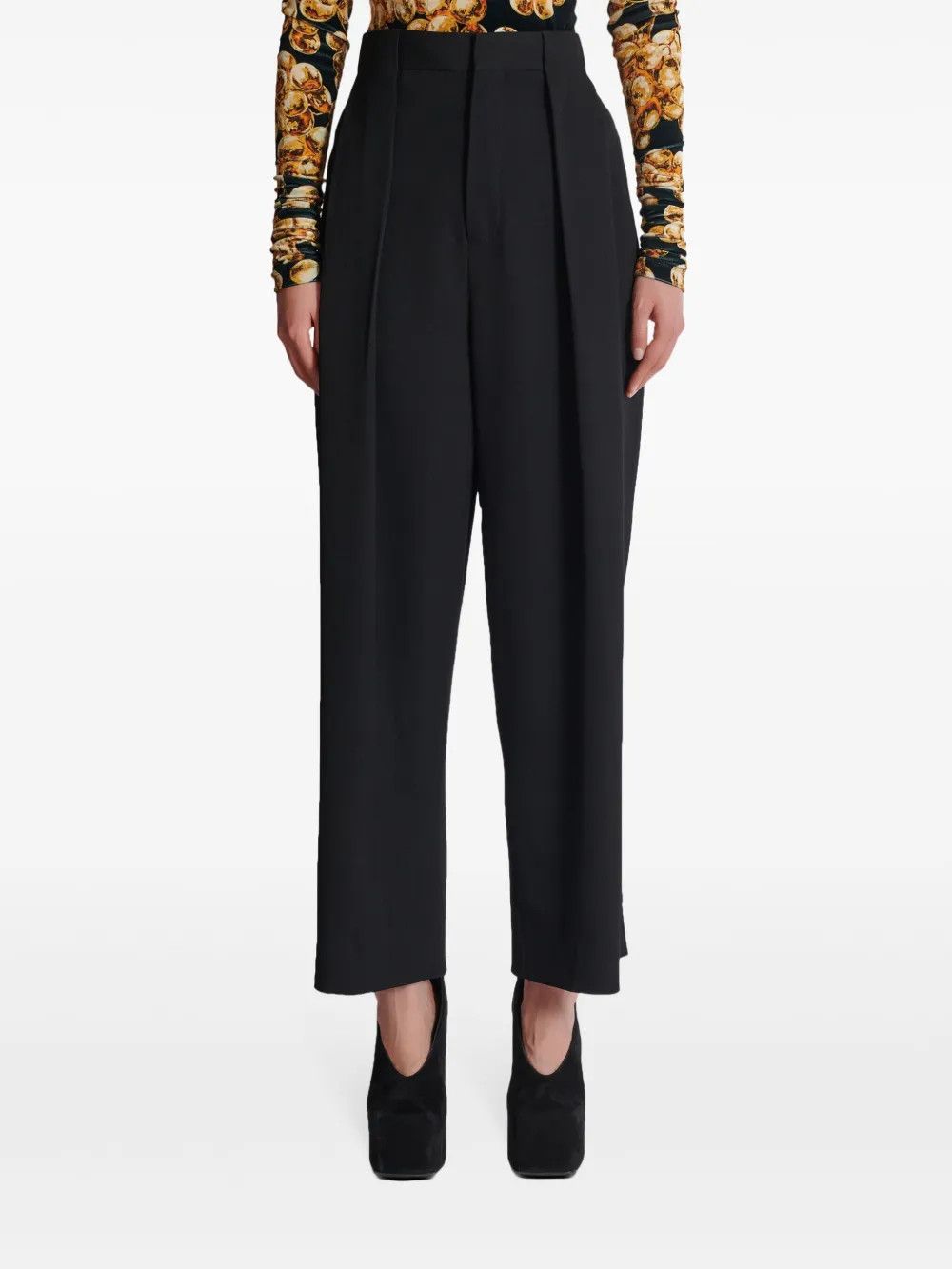 Balmain o1y0625 Casual Pant in Black Size 26" / US 2 / IT 38 - 3 Thumbnail
