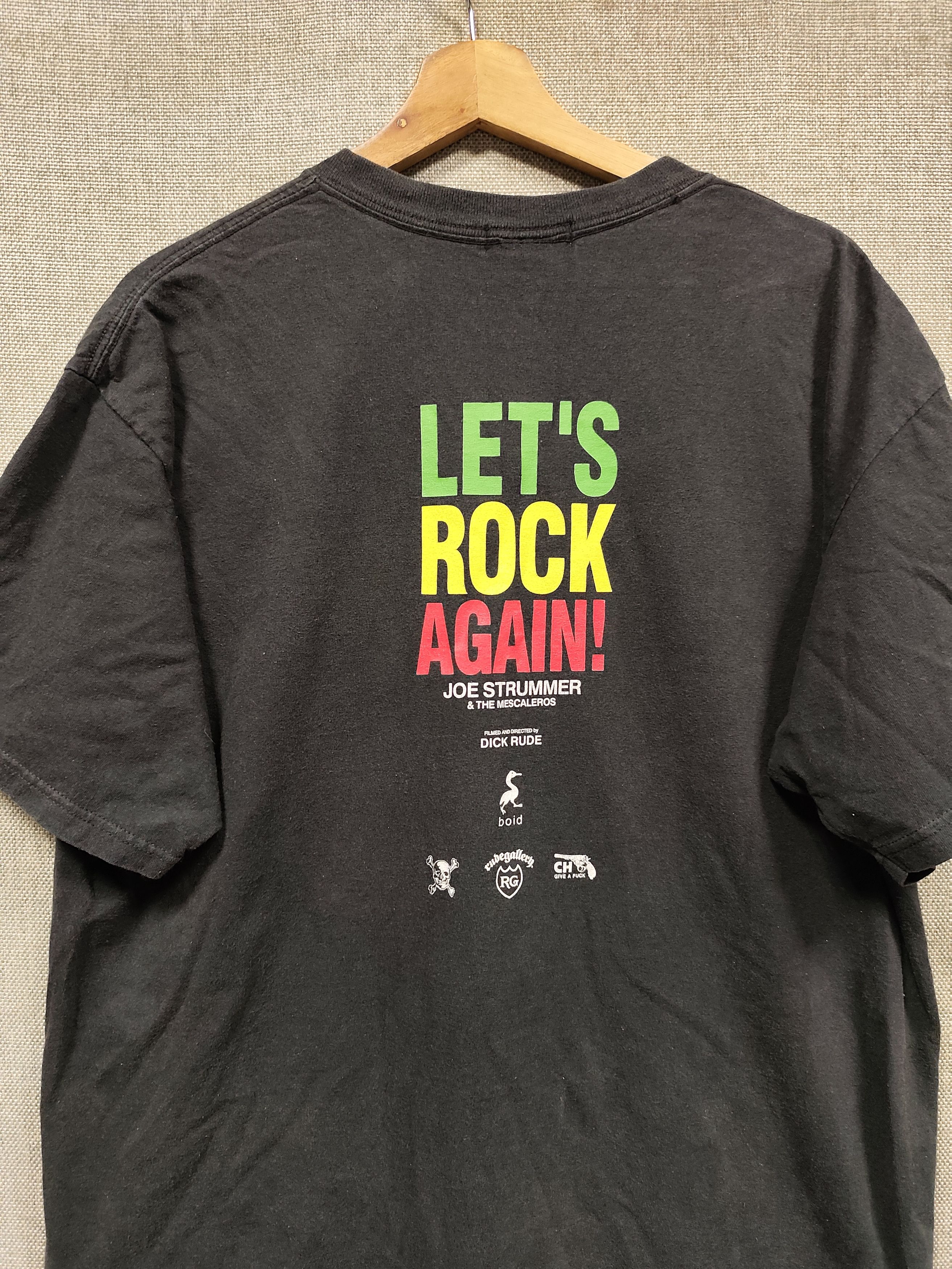 Band Tees × RUDE GALLERY T Shirt Rude Gallery Joe Strummer Size US L / EU 52-54 / 3 - 3 Thumbnail