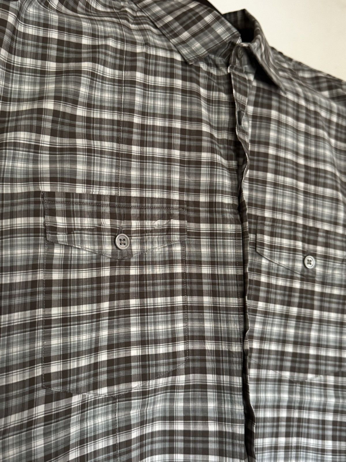 John Varvatos John Varvatos Plaid Button up Shirt Size US M / EU 48-50 / 2 - 10 Thumbnail