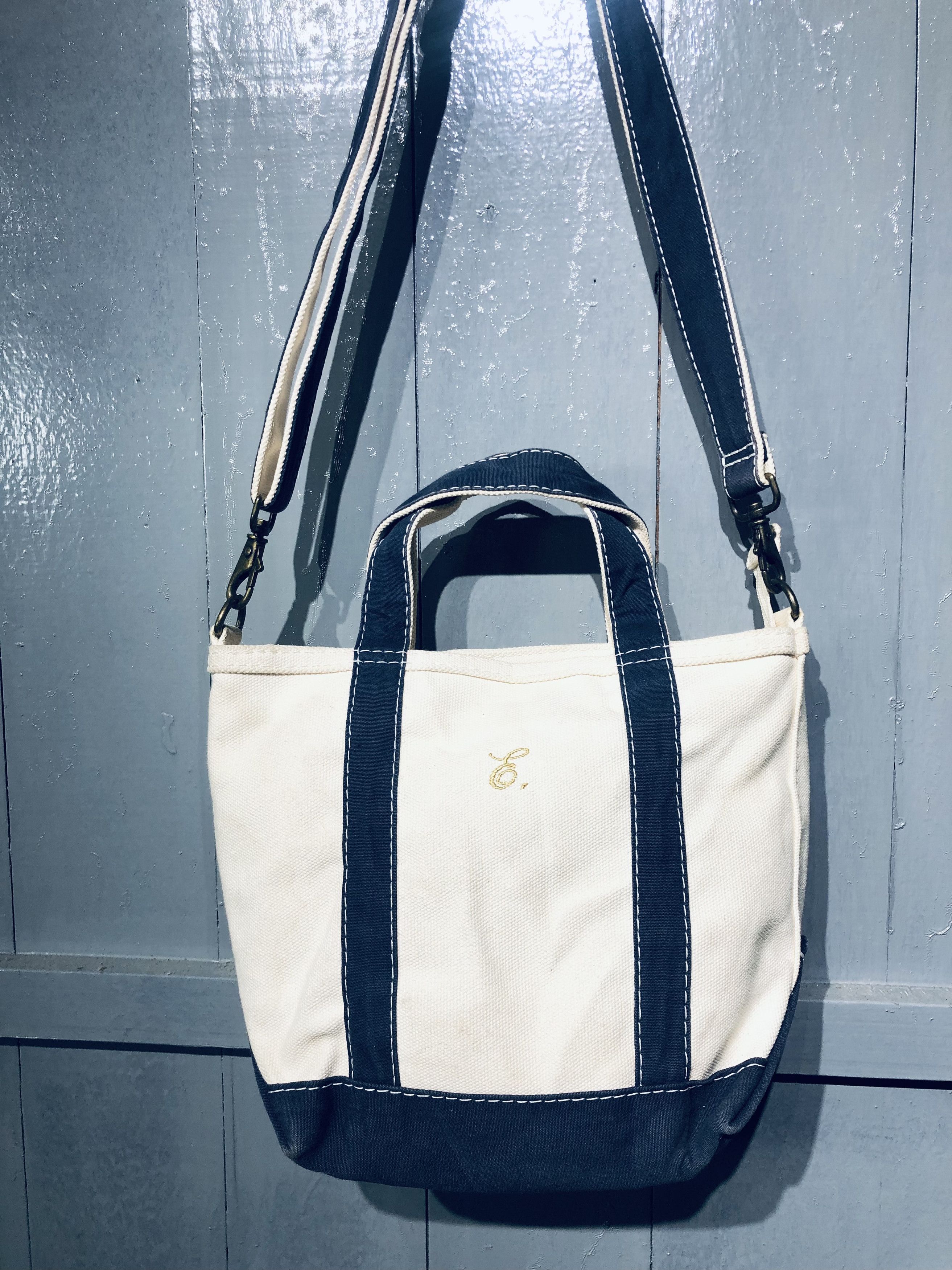 Canvas × L.L. Bean L.L.BEAN STYLE CANVAS CROSSBODY TOTE BAG Size ONE SIZE - 4 Thumbnail