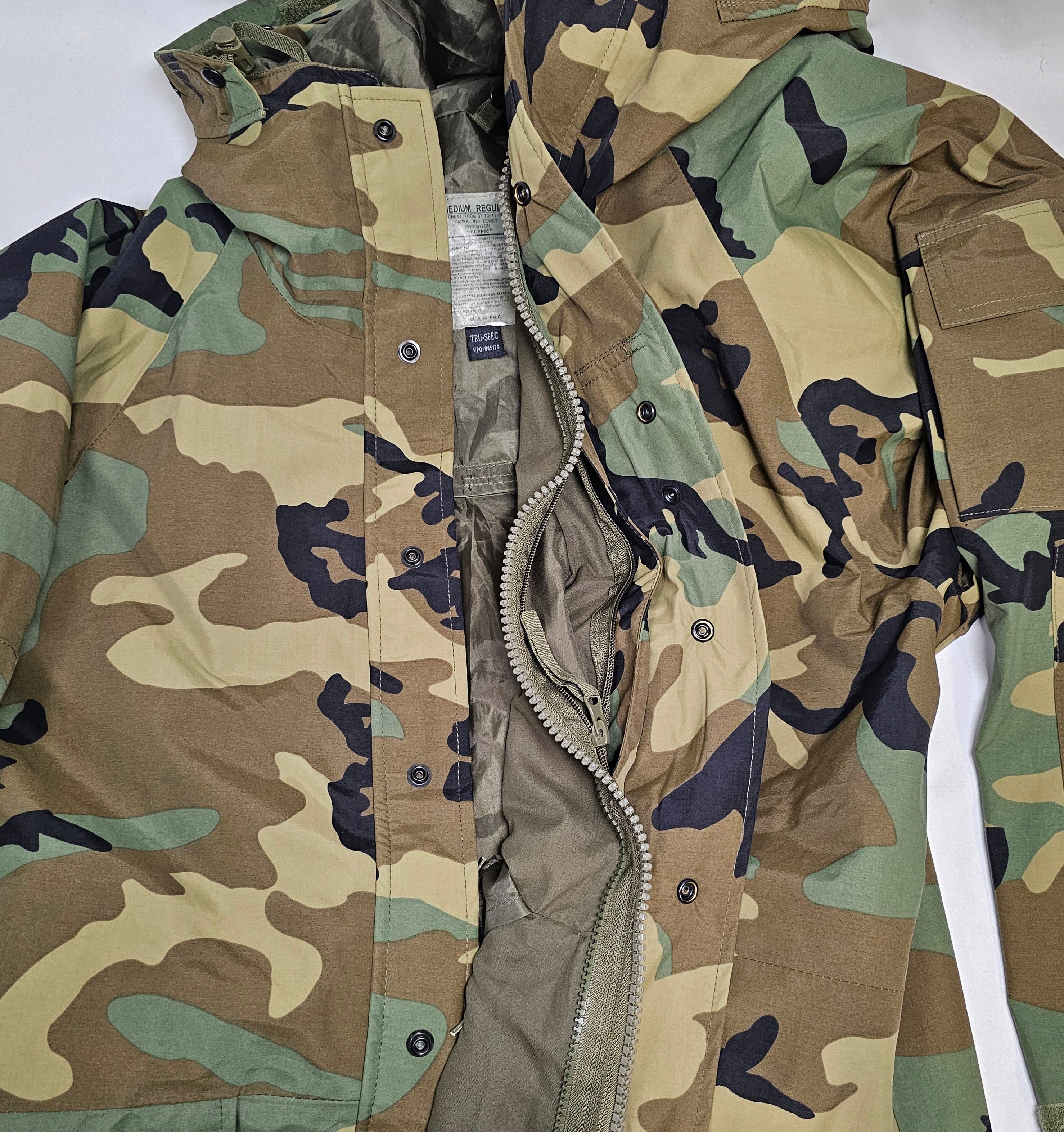 Tru-Spec True Spec H2O Parka ECWCS Woodland Camo Medium Regular Size US M / EU 48-50 / 2 - 9 Thumbnail