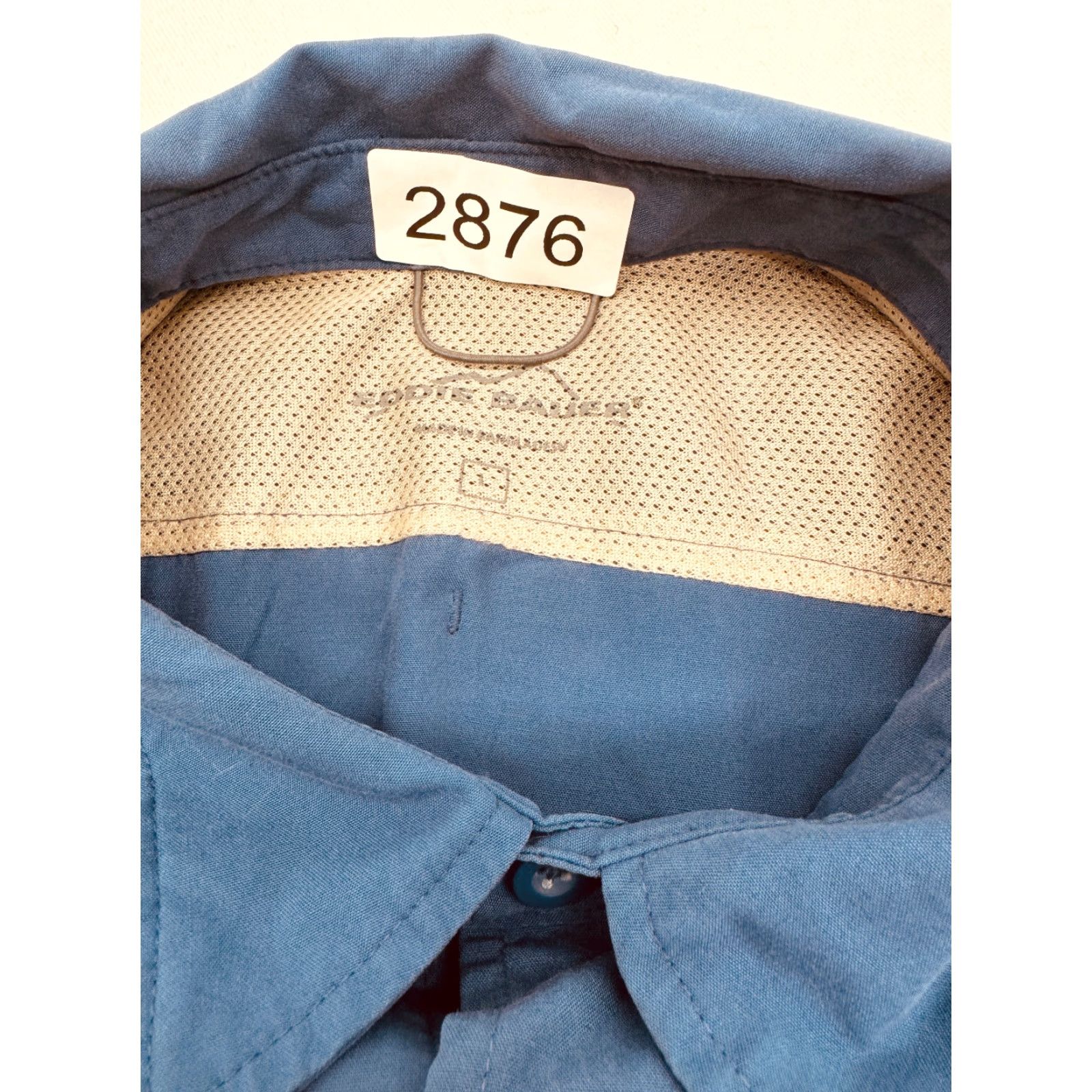 Eddie Bauer Eddie Bauer Button-Up Shirt Mens Large Blue Lightweight Fishing Shirt 2876 Size US L / EU 52-54 / 3 - 2 Thumbnail
