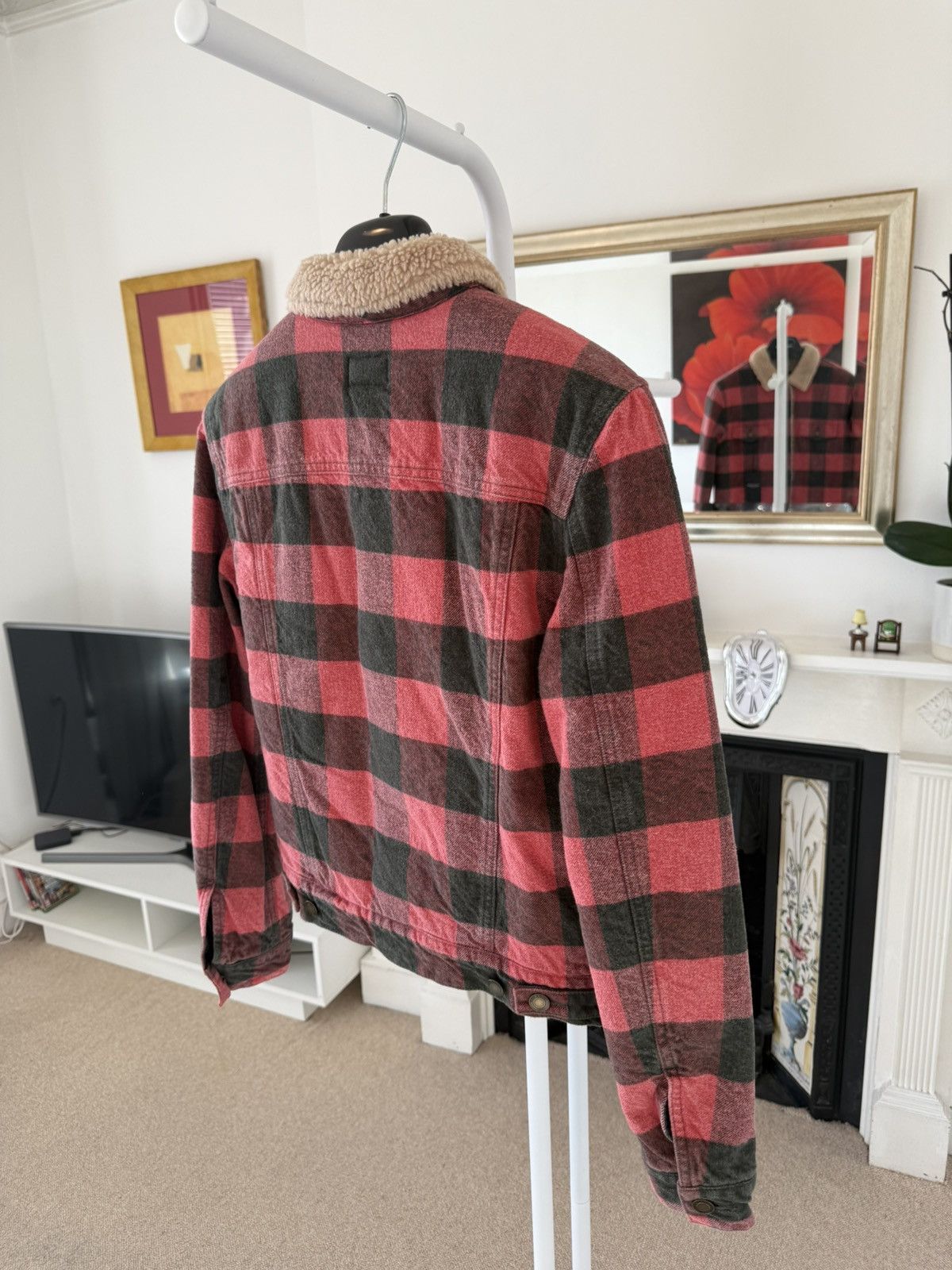 Saint Laurent Paris FW20 Saint Laurent Shearling Trucker Jacket Size US S / EU 44-46 / 1 - 5 Thumbnail