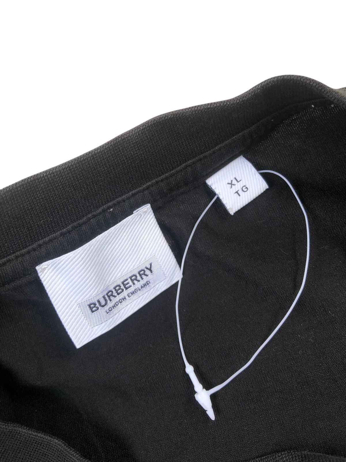 Burberry 💯Authentic BURBERRY TB Big Logo Black Oversized T-Shirt Size US XL / EU 56 / 4 - 6 Thumbnail