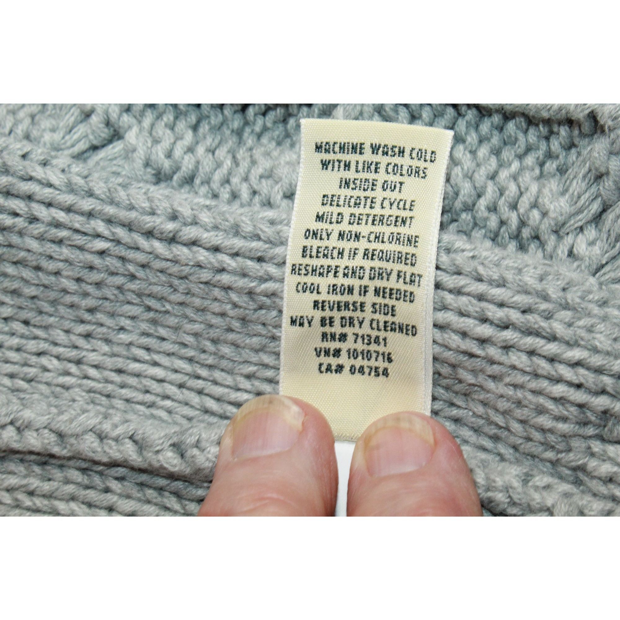 L.L. Bean LL Bean Womens Double L Cable Sweater Zip Cardigan Preppy Ou Size XS / US 0-2 / IT 36-38 - 10 Thumbnail
