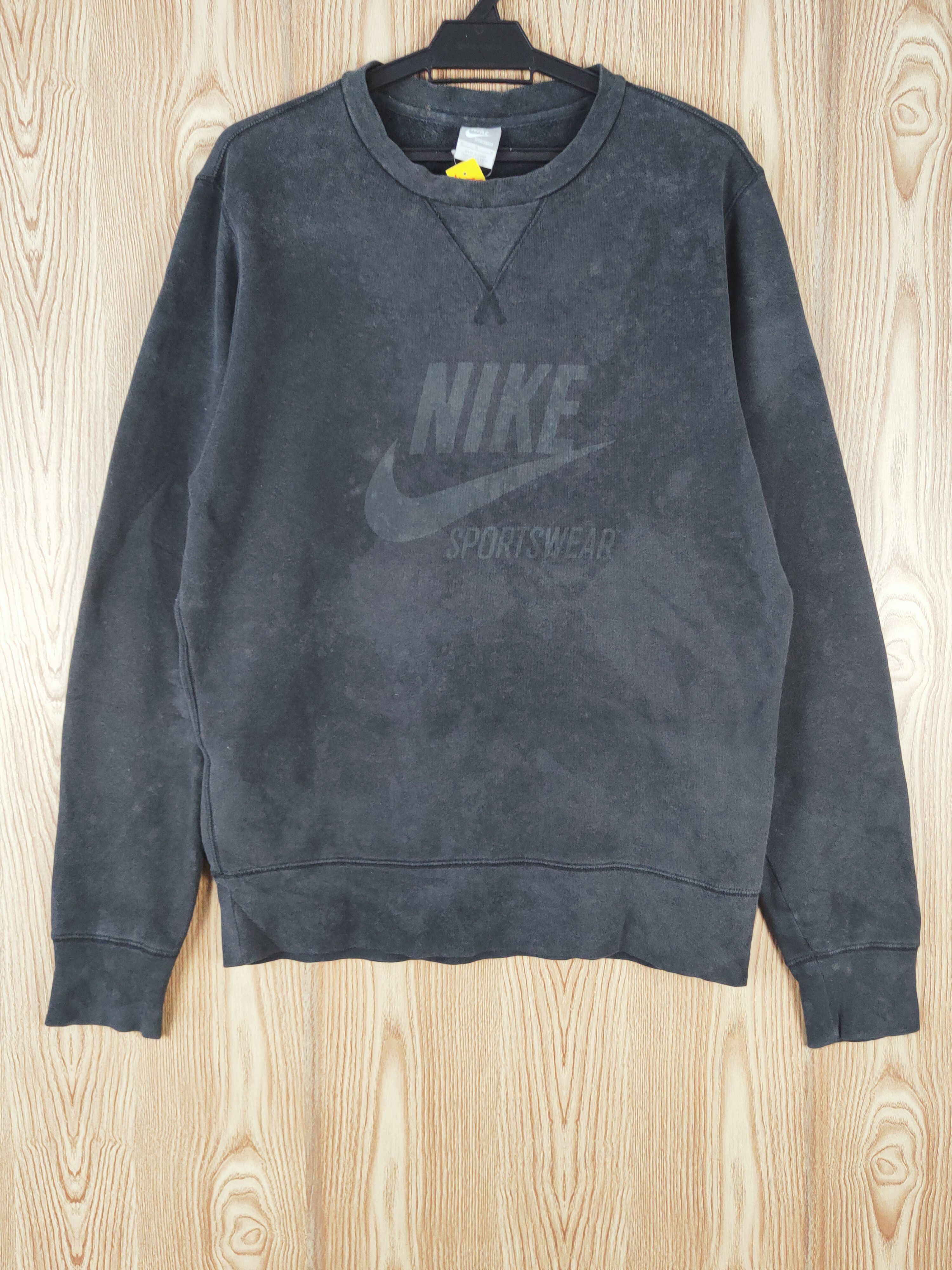 Nike Nike Black Faded Sweatshirts #W177DL Size US M / EU 48-50 / 2 - 1 Thumbnail