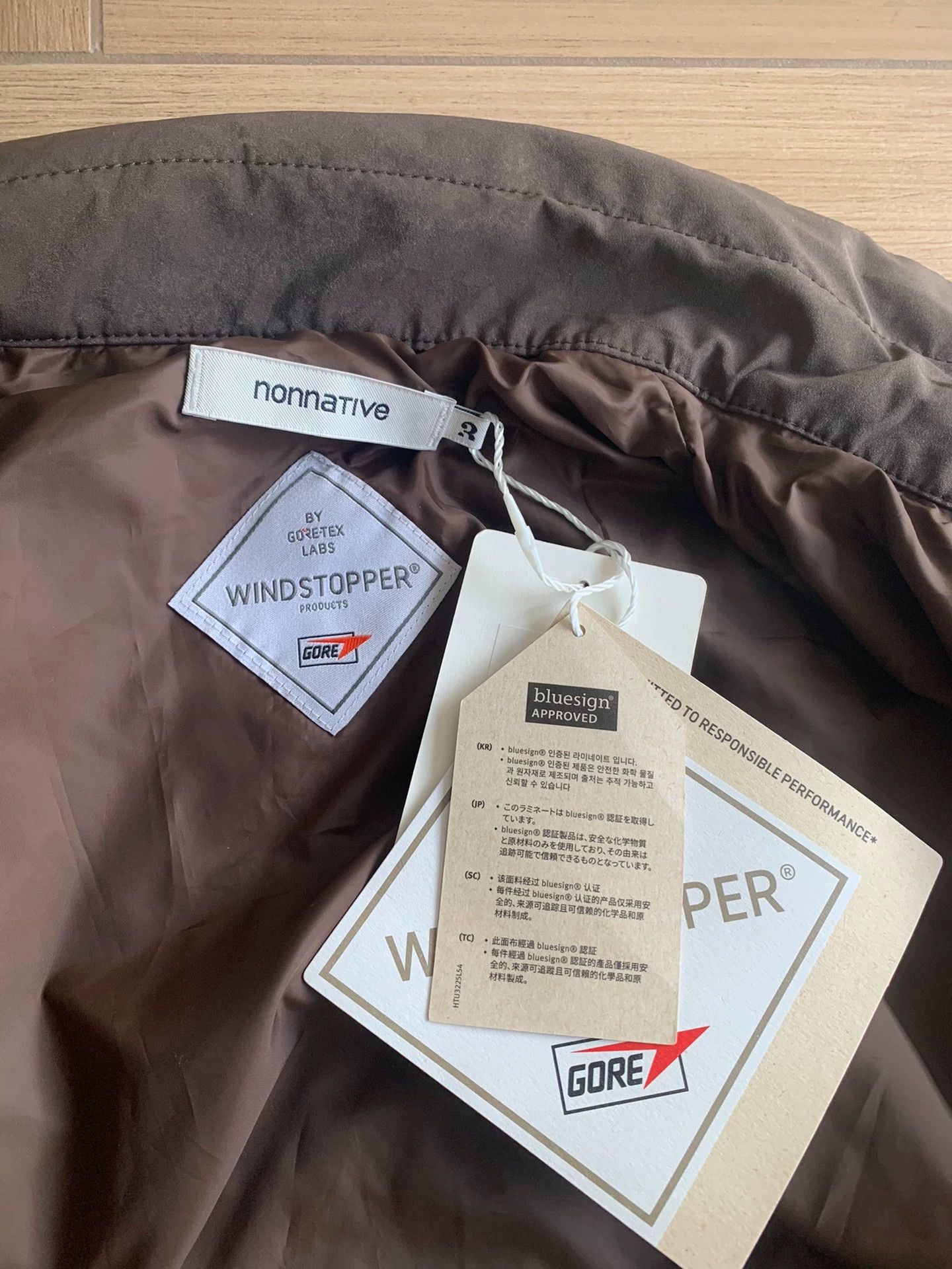 Nonnative nonnative TROOPER COAT nylon brown size 3 GORE-TEX Size US L / EU 52-54 / 3 - 2 Thumbnail