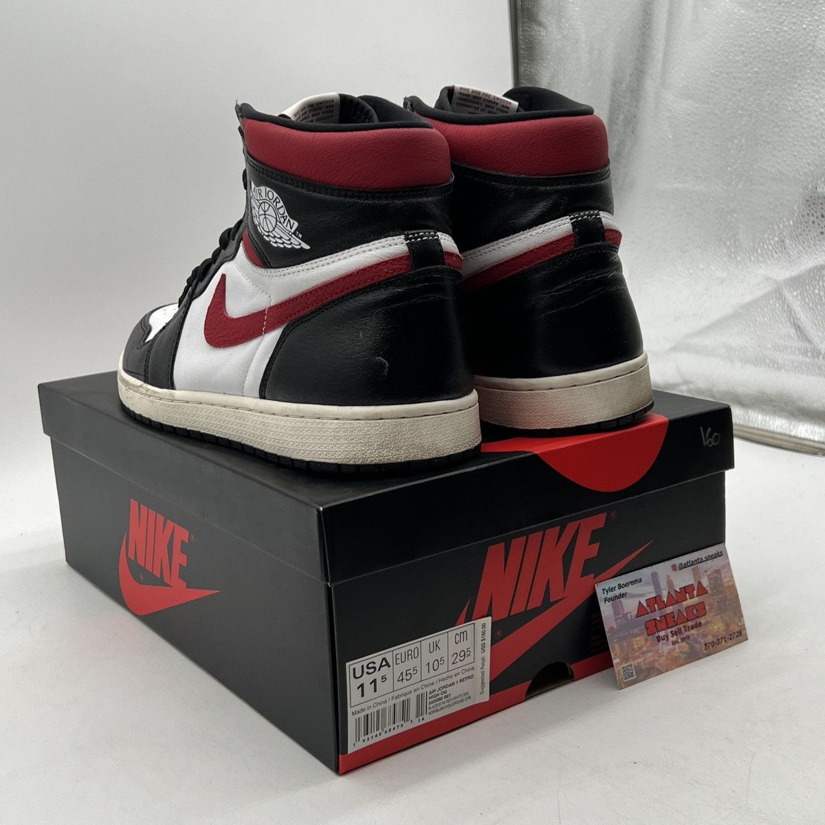 Air Jordan 1 high gym red