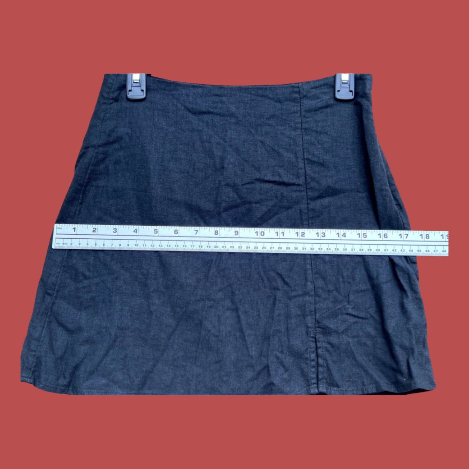 Other A New Day - Women's Mini Skirt Slit Elegant Office Lady Casu Size 28" / US 6 / IT 42 - 5 Thumbnail