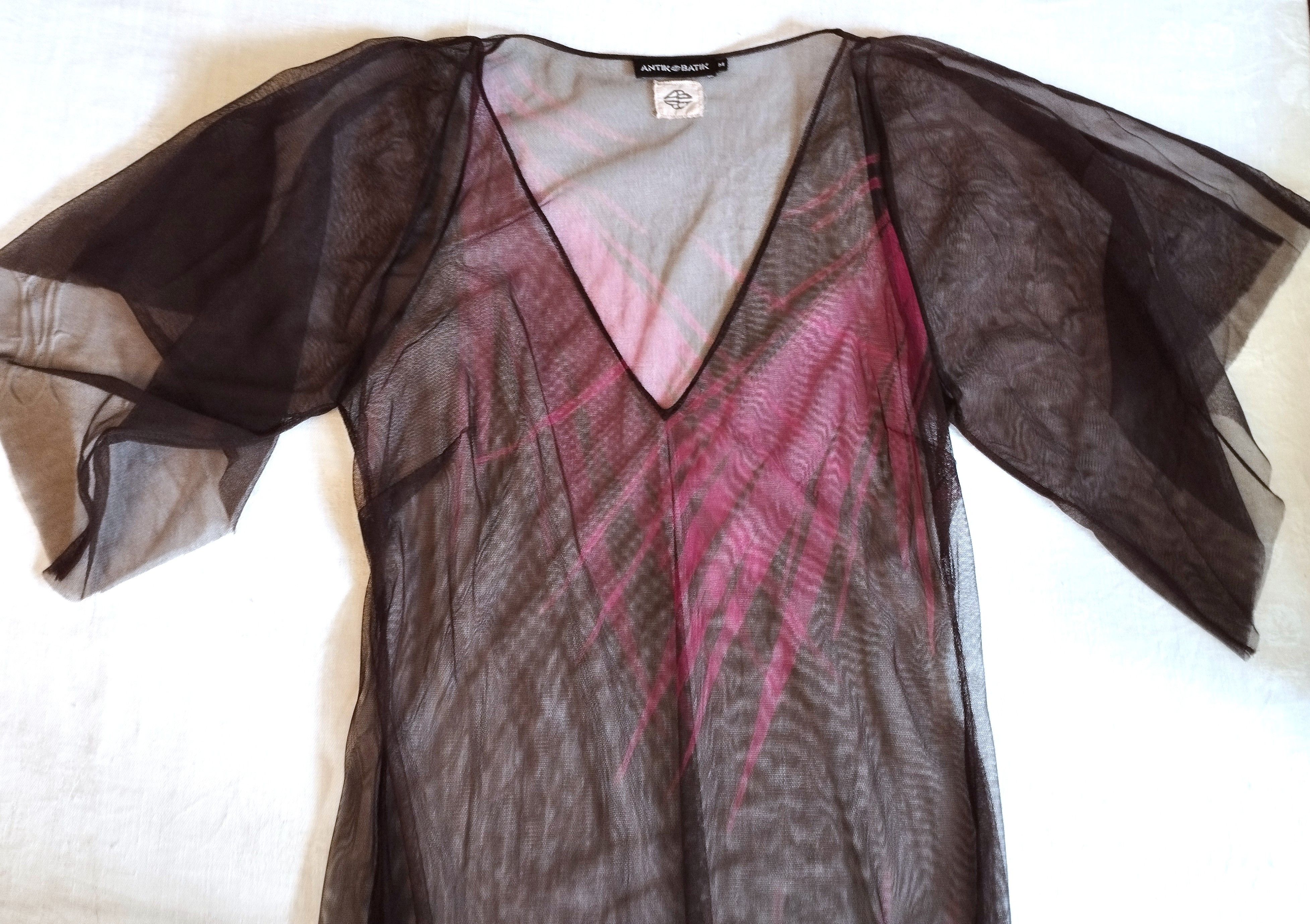 Antik Batik Antik Batik Sur Robe Kafatan Soirée Resille TS/M/L Size M / US 6-8 / IT 42-44 - 3 Thumbnail