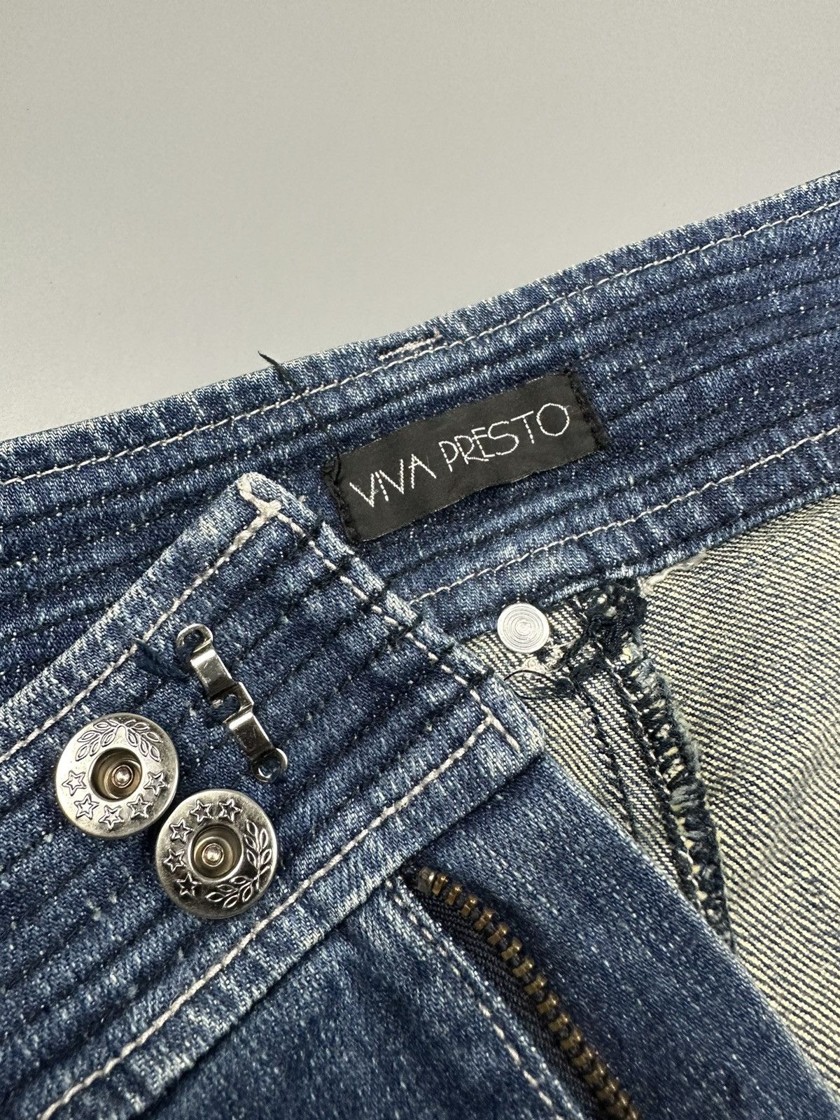 If Six Was Nine × Le Grande Bleu (L.G.B.) 🔥Flared🔥Viva Presto Multi Pocket Denim Size US 32 / EU 48 - 13 Thumbnail