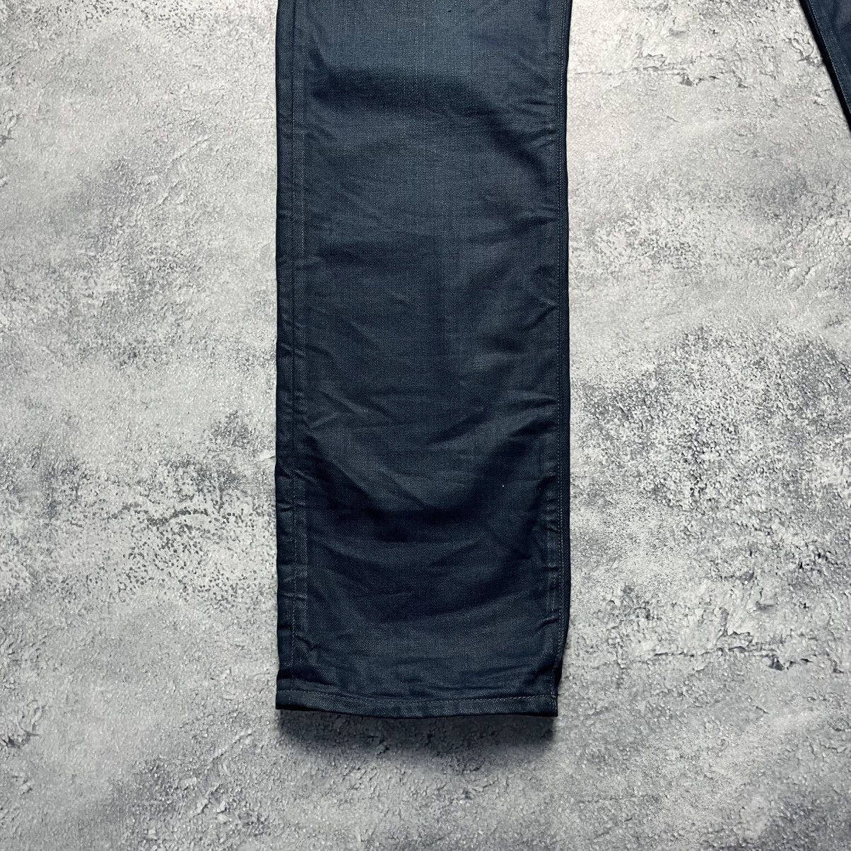 G-Star Vintage G-Star Morris Low Straight Denim Blue Jeans Y2K Size US 31 - 5 Thumbnail