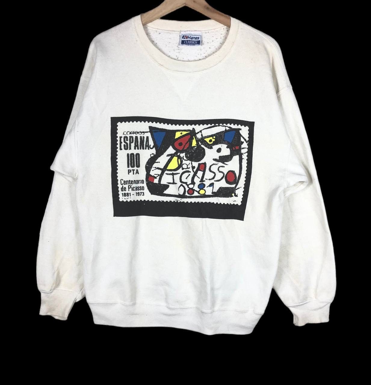 Art VINTAGE 90’s PICASSO ART SWEATSHIRT | Grailed