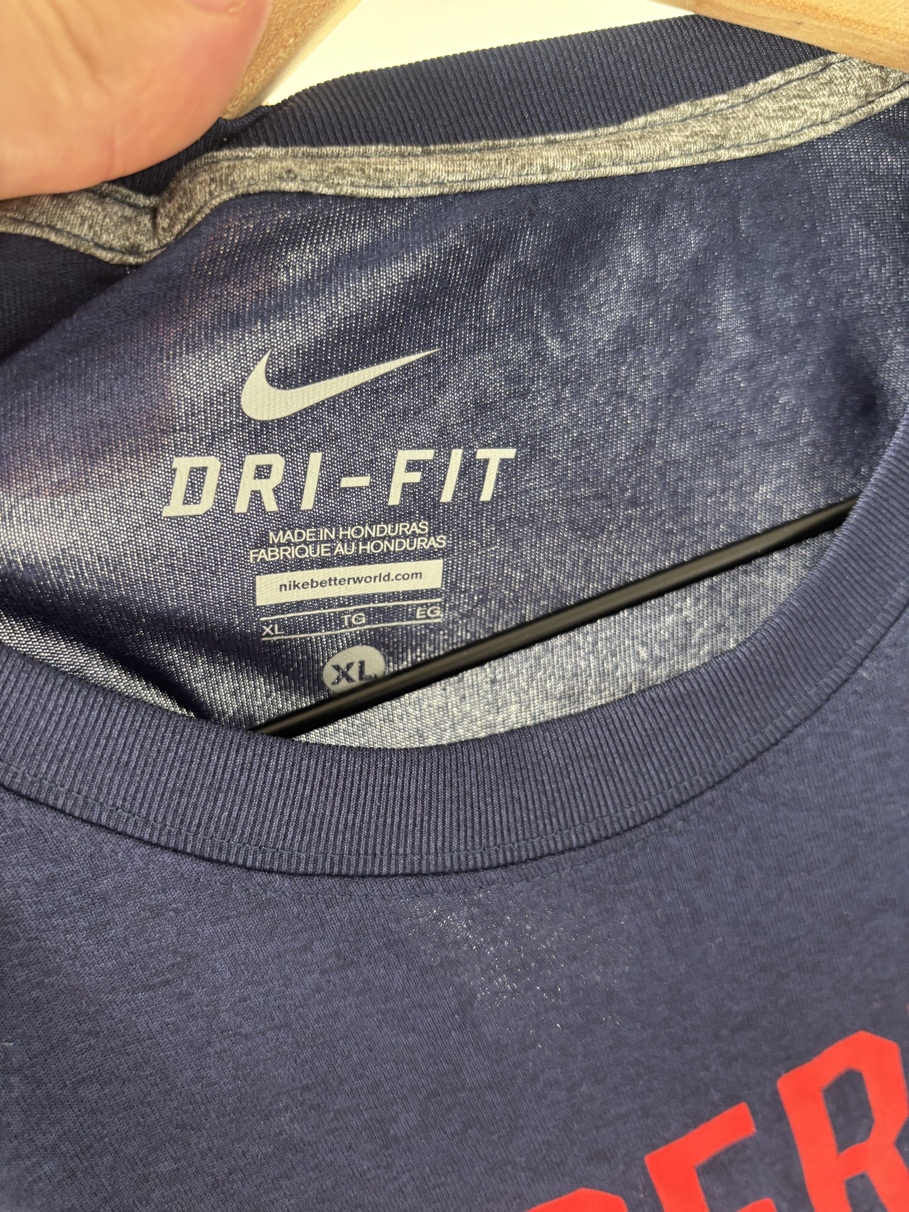 Nike Nike Dri Fit Patriots Super Bowl Champions Tee XL Navy Size US XL / EU 56 / 4 - 3 Thumbnail