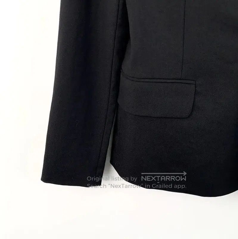 Yves Saint Laurent Saint Laurent Black Wool Women's Jacket . Size XS / US 0-2 / IT 36-38 - 4 Thumbnail