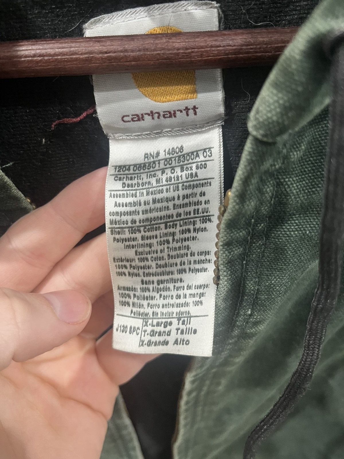 Carhartt Vintage Carhartt Jacket Size US XL / EU 56 / 4 - 5 Thumbnail