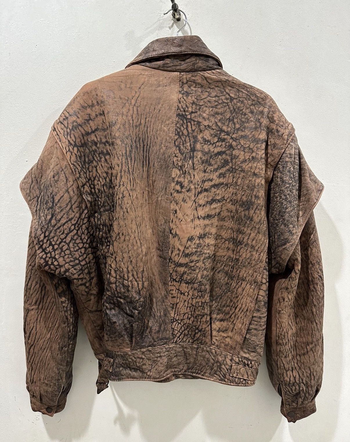 Japanese Brand 90’s Creazione Di Sirocco Leather Jacket Size US L / EU 52-54 / 3 - 10 Thumbnail
