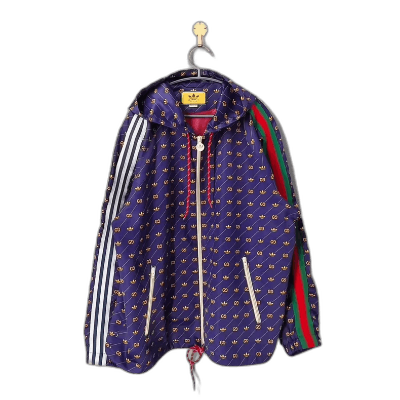 Gucci X Adidas FW22 Purple Jacket