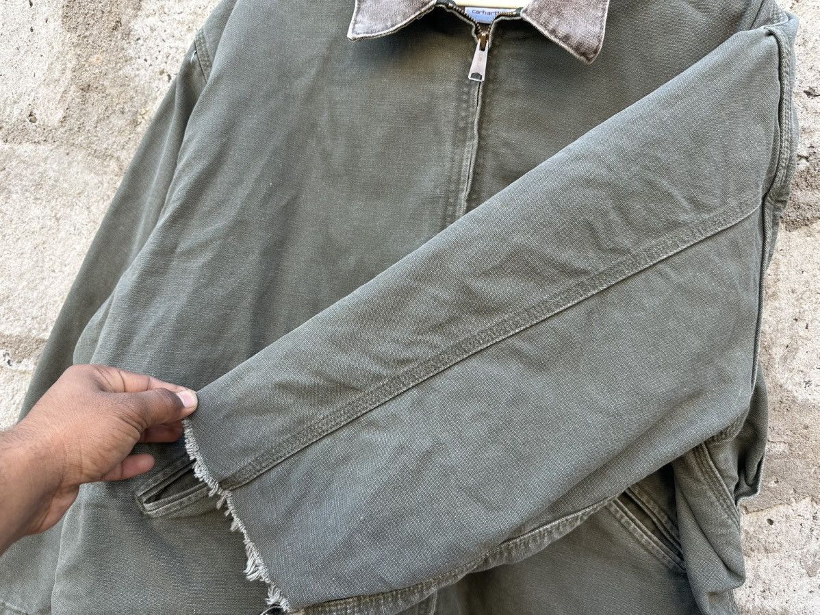 Carhartt × Vintage Vintage Carhartt Detroit jacket J76 MOS ( military olive) Size US XXL / EU 58 / 5 - 4 Thumbnail