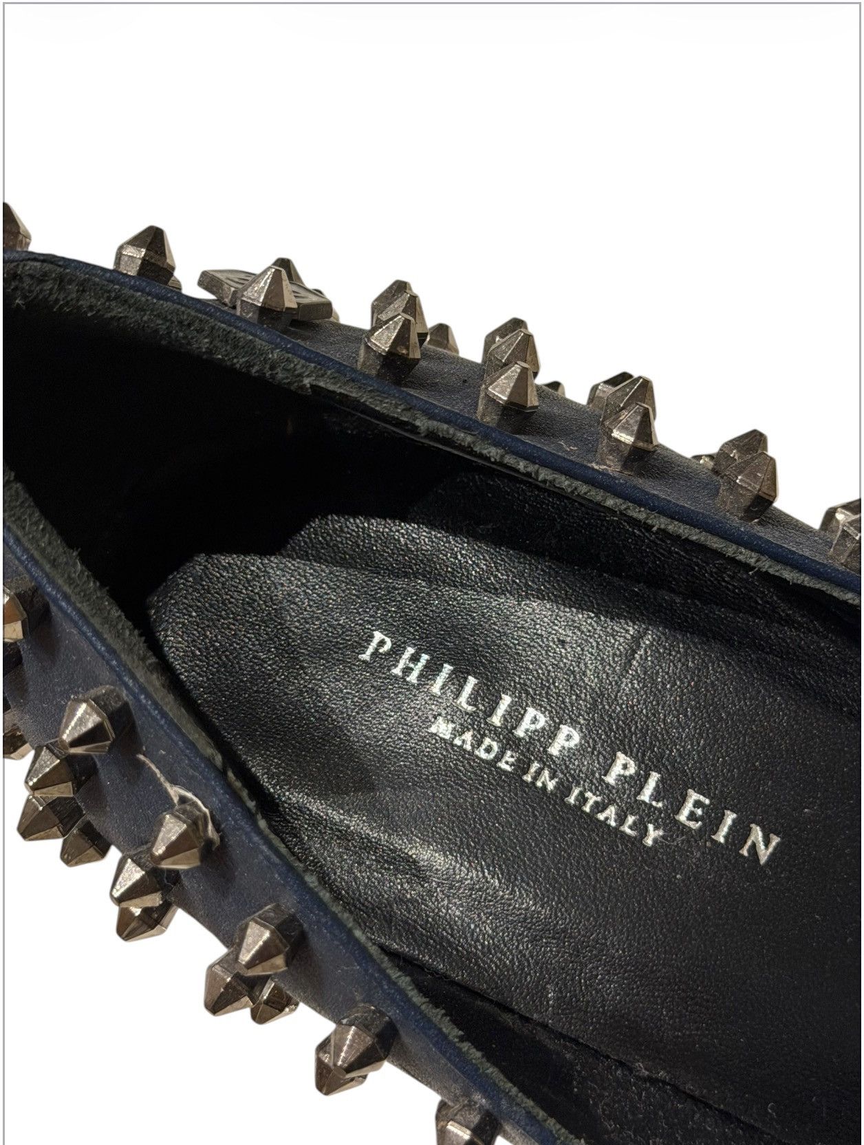 Philipp Plein Philipp Plein Studded Platform Heels – Black – New Size US 9 / IT 39 - 4 Thumbnail