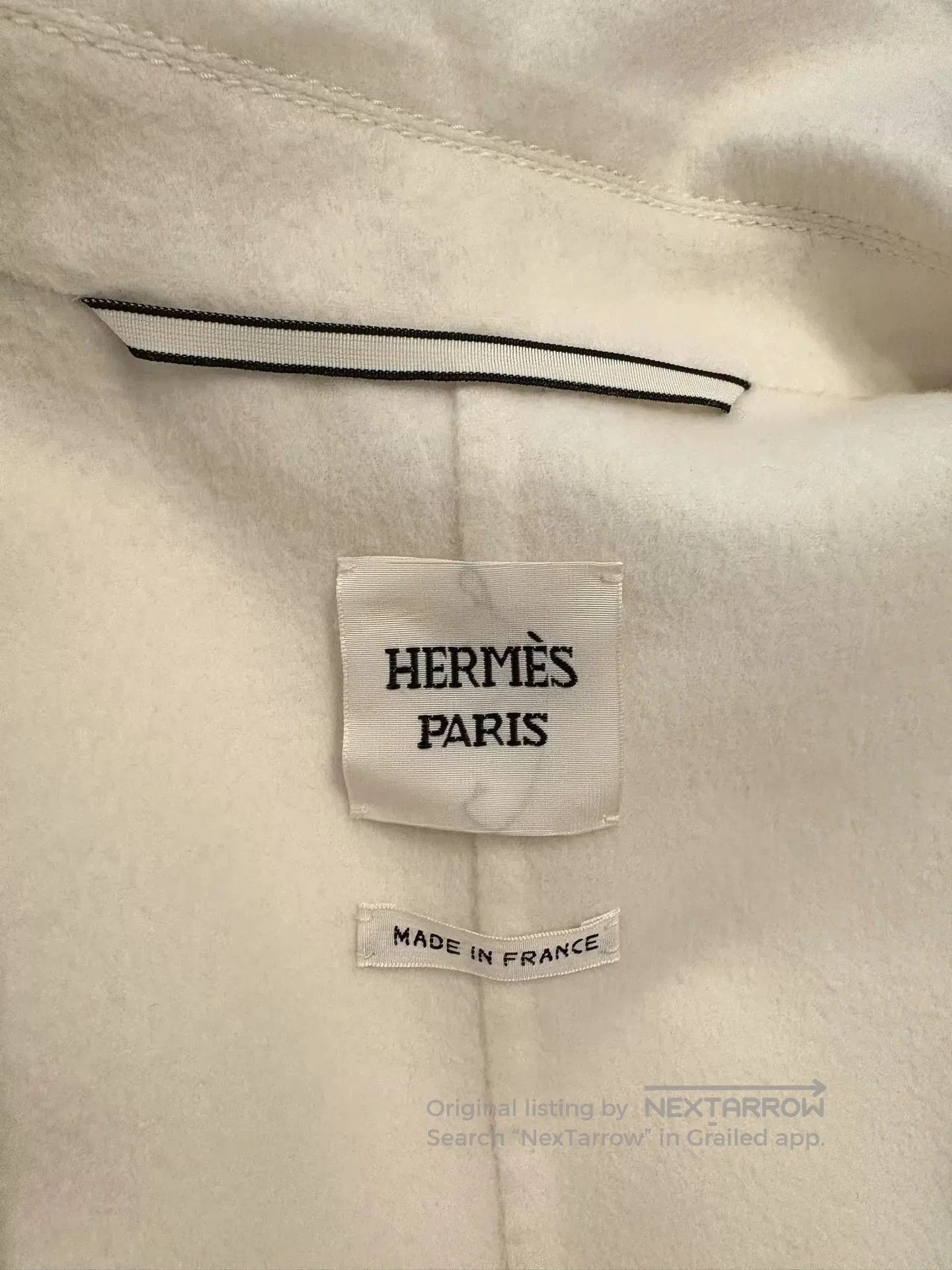 Hermes Hermes Long Woolen Coat. Size US XXS / EU 40 - 4 Thumbnail