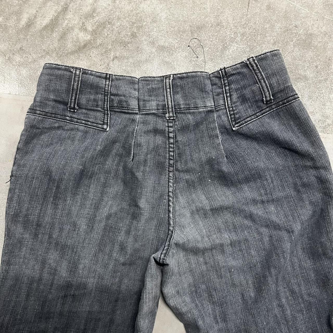 Vintage Vintage Y2K/2000s Baggy WideLeg Dark Wash Denim Jeans! Size US 34 / EU 50 - 7 Thumbnail