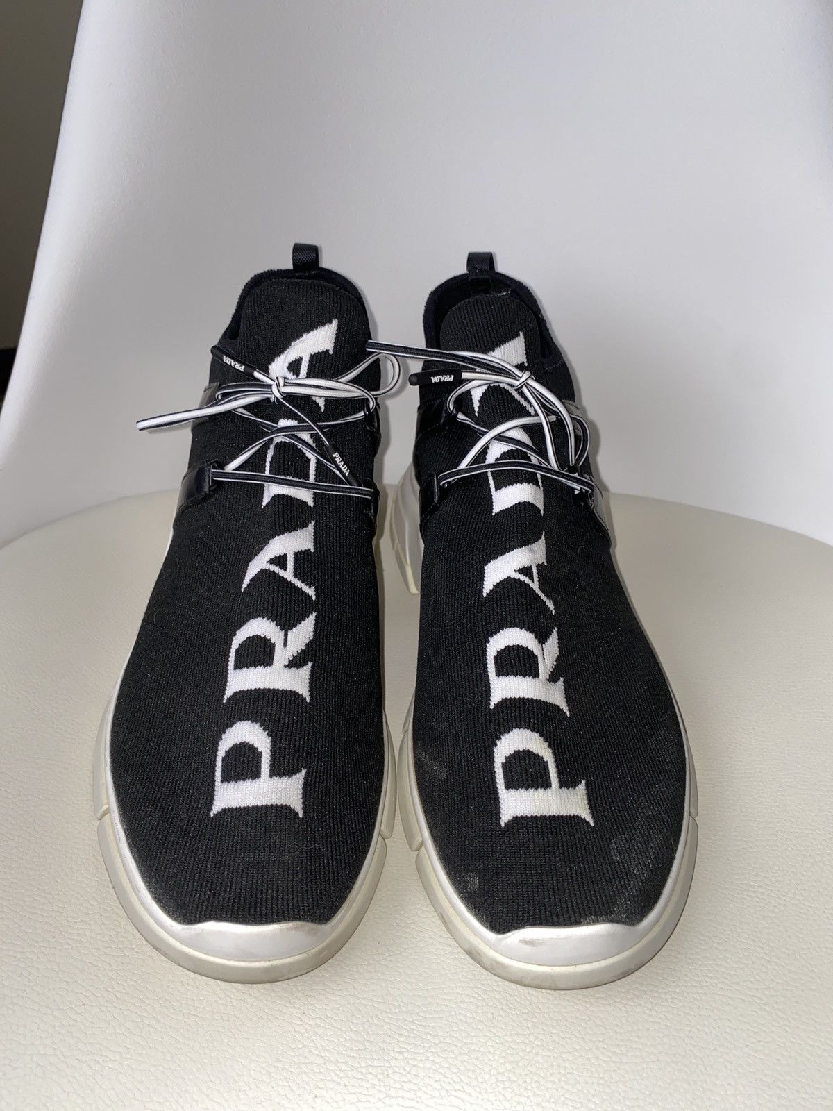 Prada Prada Logo Knit Runners Size US 9.5 / EU 42-43 - 3 Thumbnail
