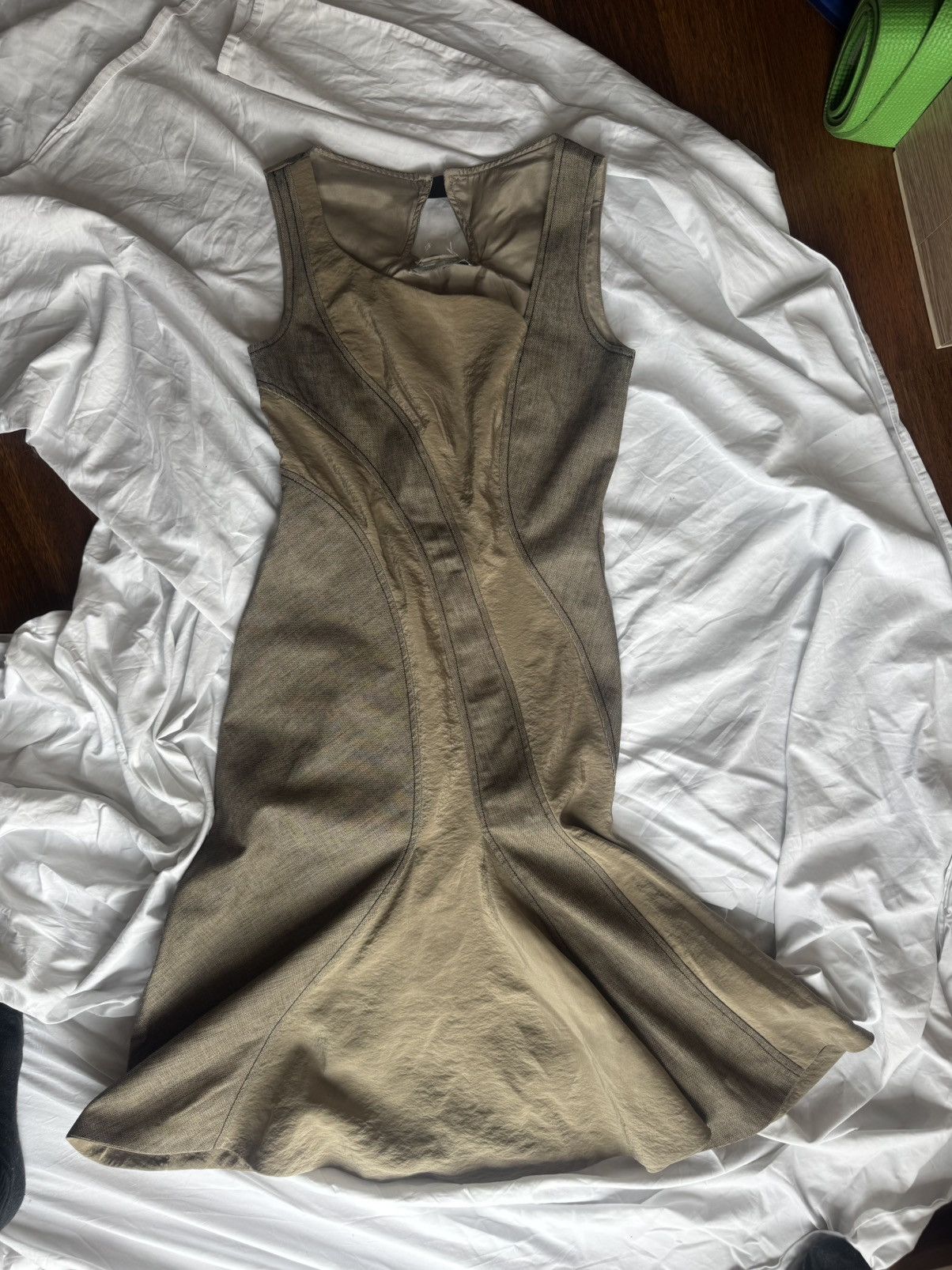 Vintage Italian mermaid tail asymmetrical dress size M Size M / US 6-8 / IT 42-44 - 4 Thumbnail