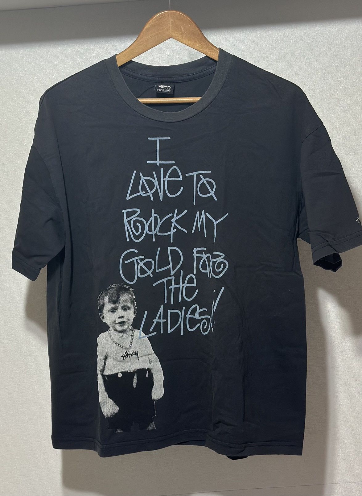 【OLD STUSSY】Stussy Built for the Long Haul Tee Streetwear × Stussy × Vintage Vintage Stussy Built for the