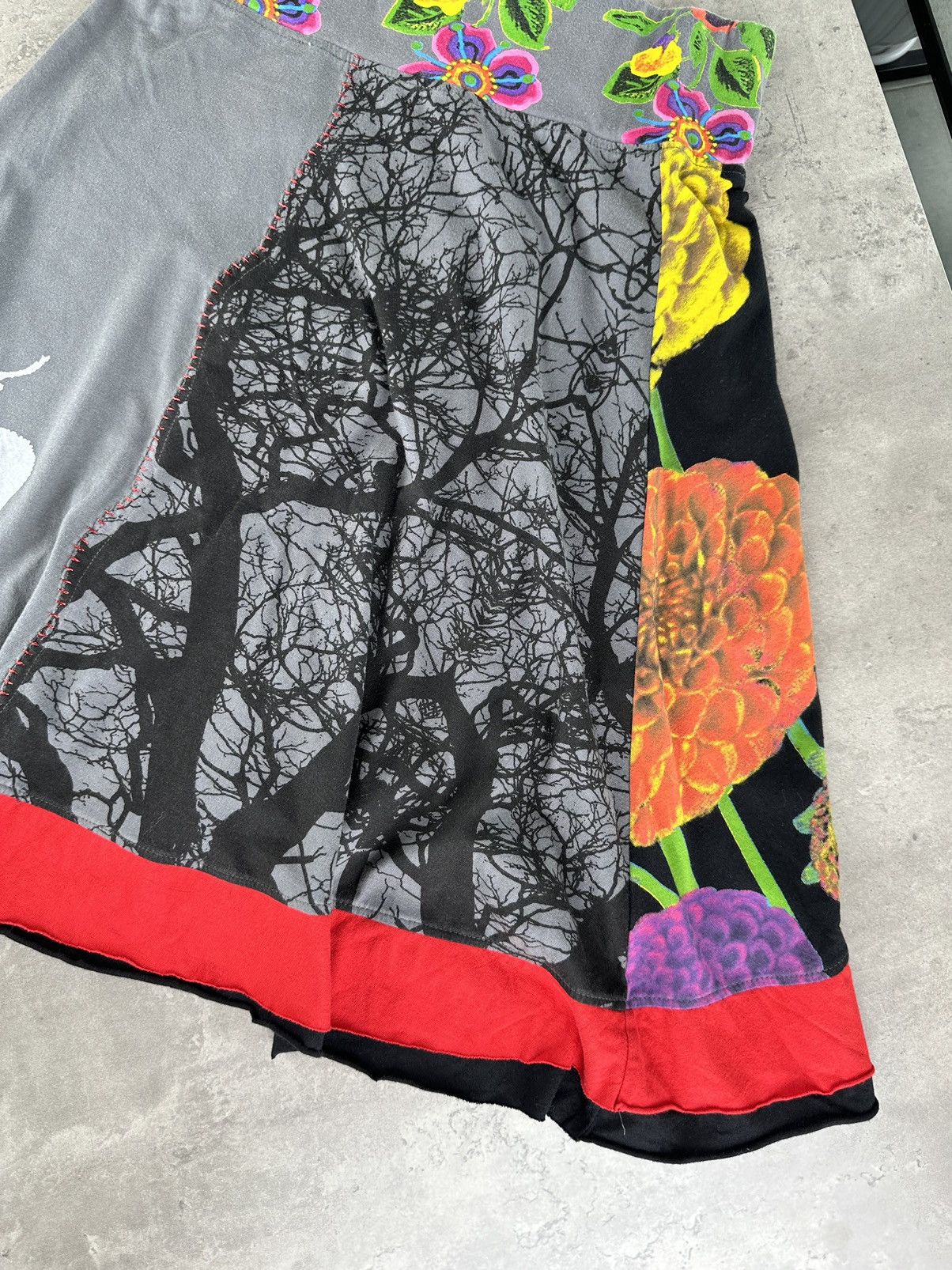 Desigual Desigual Multicolor Flared Skirt Size 28" / US 6 / IT 42 - 10 Thumbnail