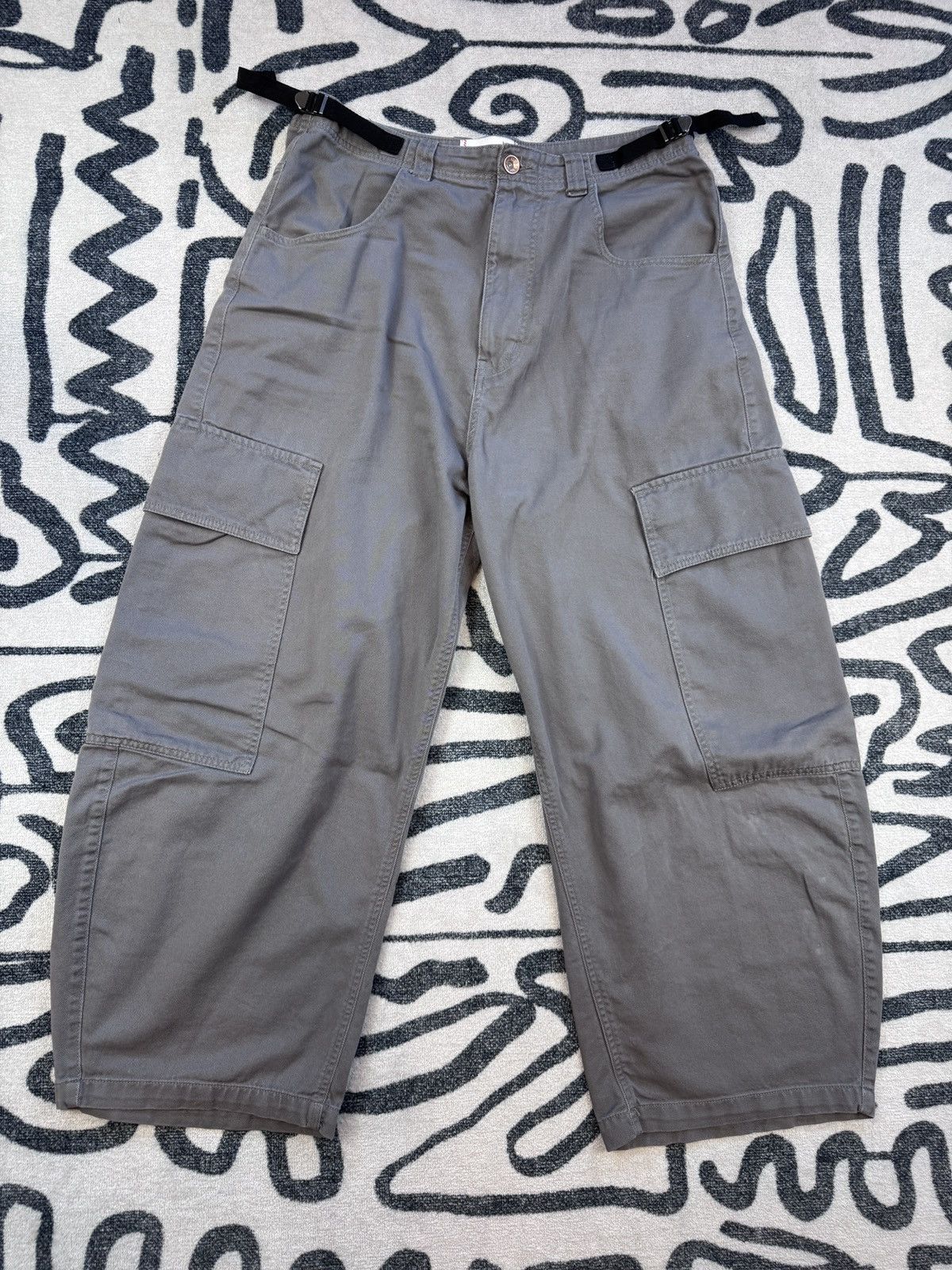 Bdg Grey BDG Cocoon Cargo Pants 34 Size US 34 / EU 50 - 1 Thumbnail