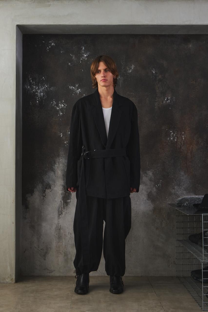 Yohji Yamamoto S'YTE Yohji Yamamoto Cotton/Linen Dungaree Belted Jacket Size US M / EU 48-50 / 2 - 3 Thumbnail