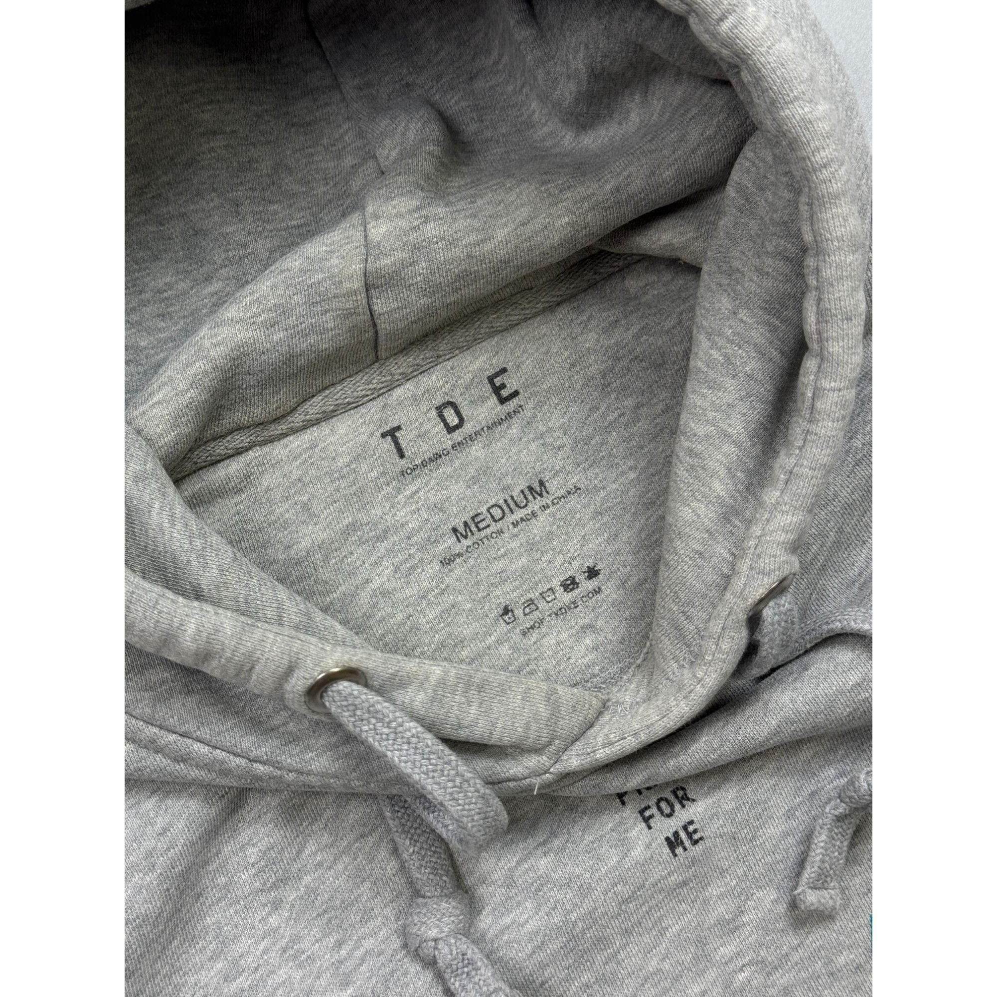 Kendrick Lamar RARE 2017 Kendrick Lamar TDE DAMN Grunge Distressed Hoodie Size US M / EU 48-50 / 2 - 8 Thumbnail