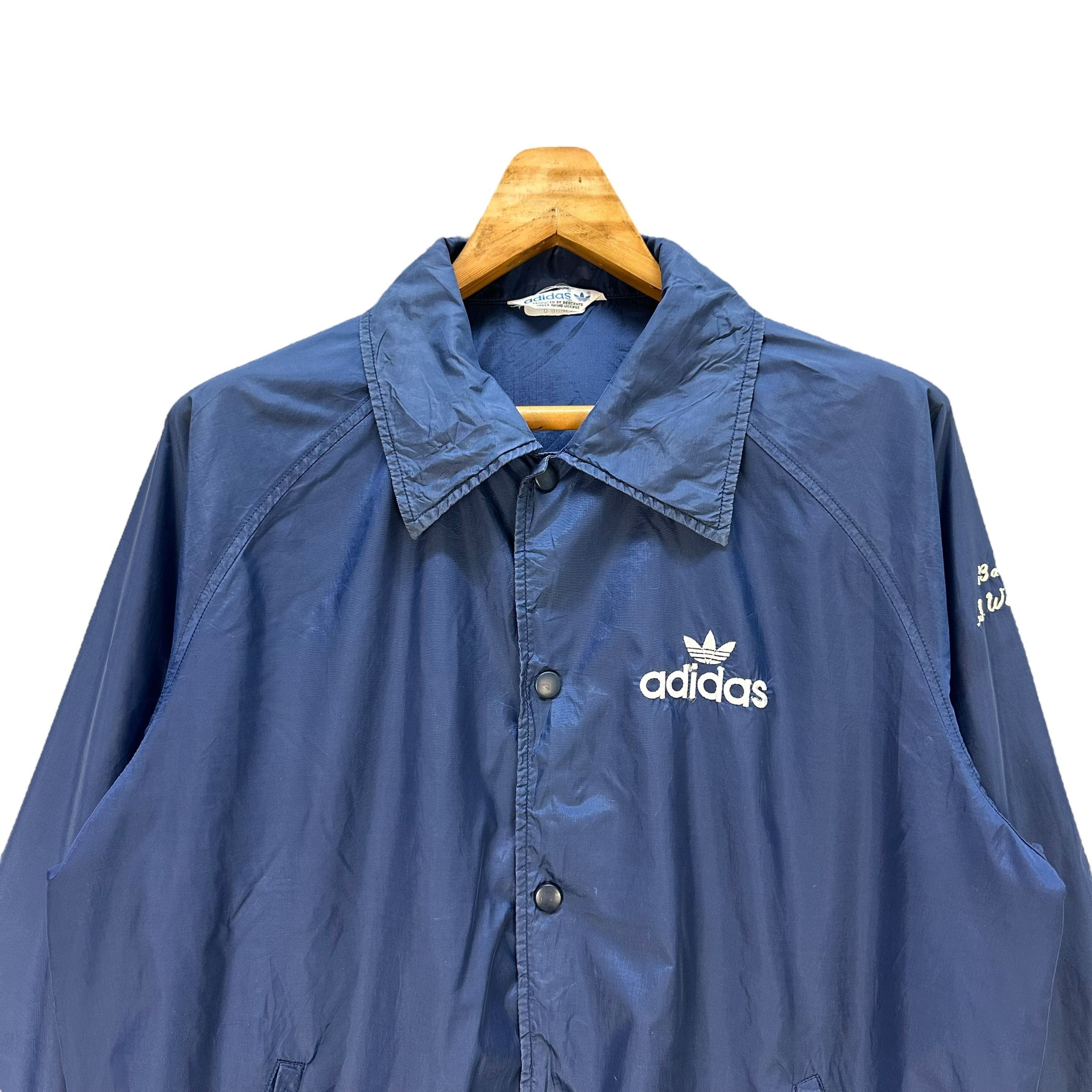 Adidas 90's ADIDAS Baseball & Watanabe Light Jacket #A77-1870 Size US XL / EU 56 / 4 - 2 Thumbnail