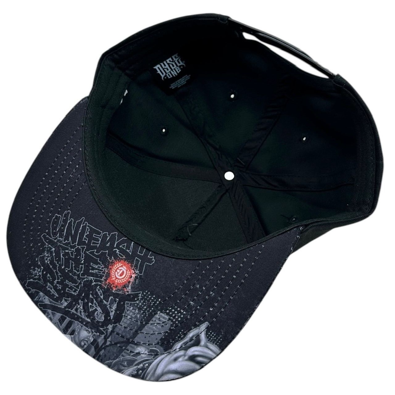 Other Dyse One Men's Snapback Hat Pit Bull Black Cap Size ONE SIZE - 5 Thumbnail