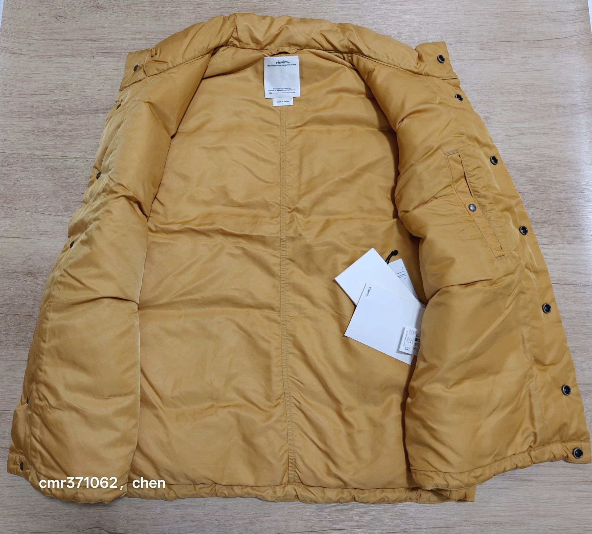 Visvim VISVIM 24SS ULMER DOWN VEST Orange Size 2 Size US M / EU 48-50 / 2 - 2 Thumbnail