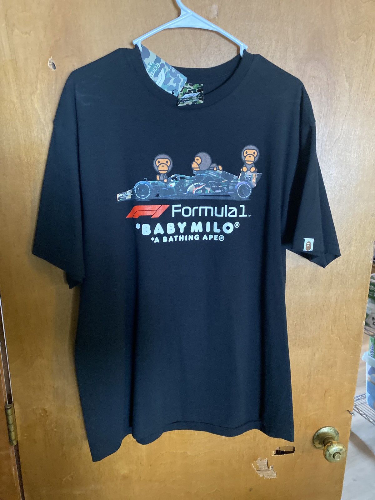 Bape BAPE x FORMULA 1 FW19 Tee! NEW W TAGS! Size US XL / EU 56 / 4 - 9 Thumbnail