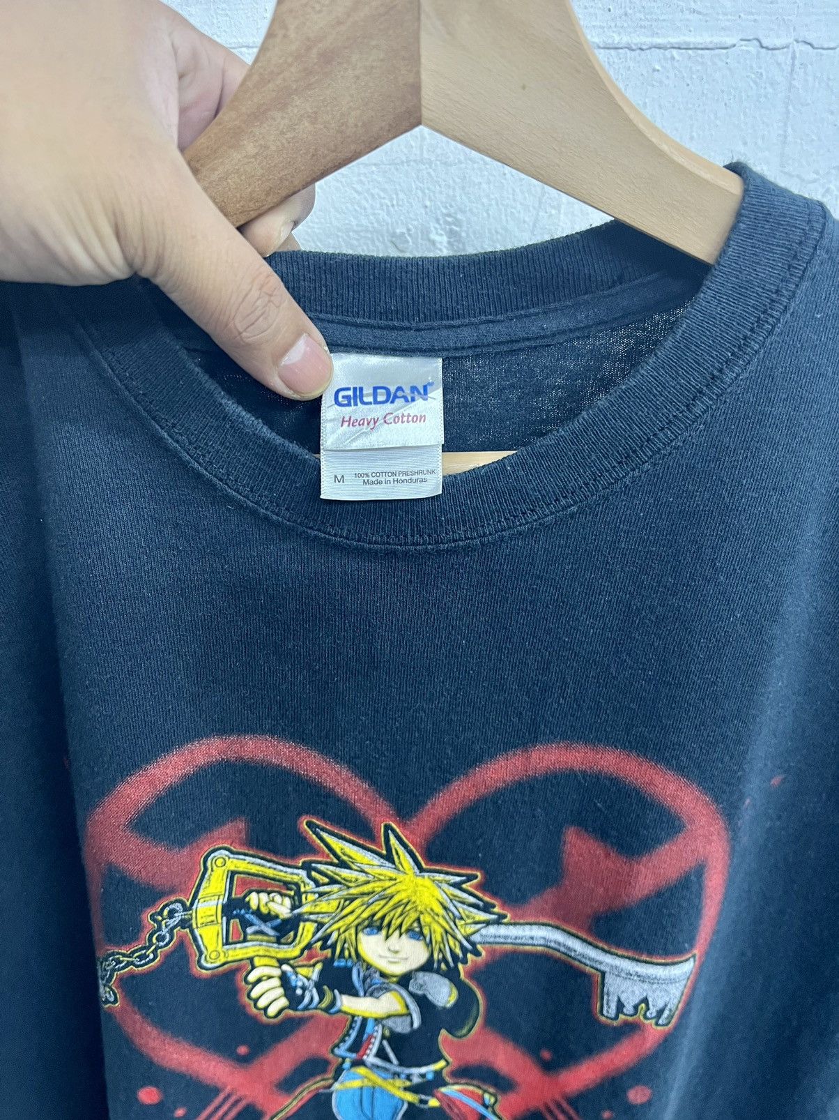Nintendo × Playstation × Vintage Vintage Y2K Sora Kingdom Hearts Manga Tee Size US M / EU 48-50 / 2 - 7 Thumbnail