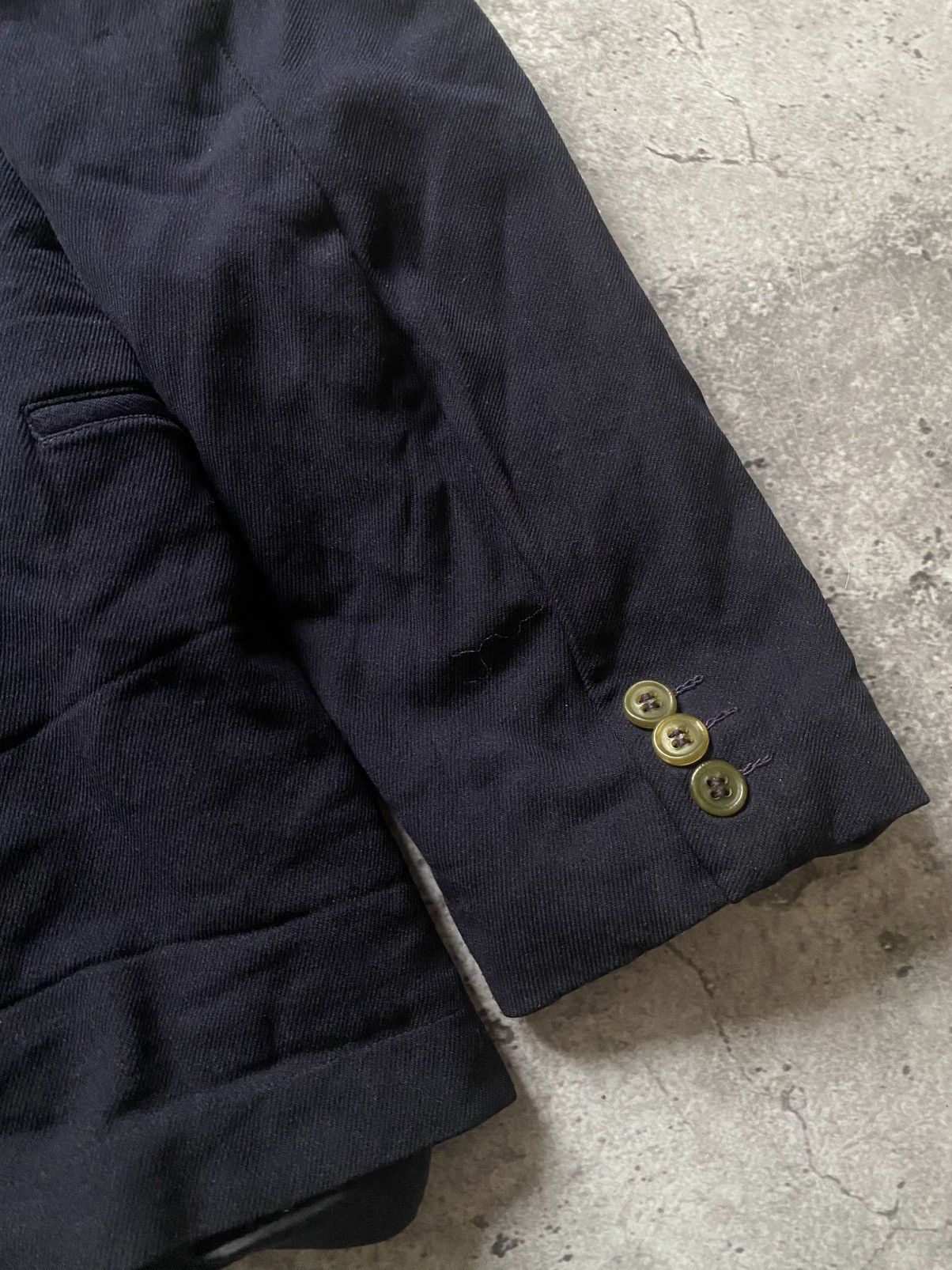 Comme des Garcons × Japanese Brand × Vintage Comme des Garçons Docking Tailored Jacket Made In Japan CDG Size M / US 6-8 / IT 42-44 - 14 Thumbnail