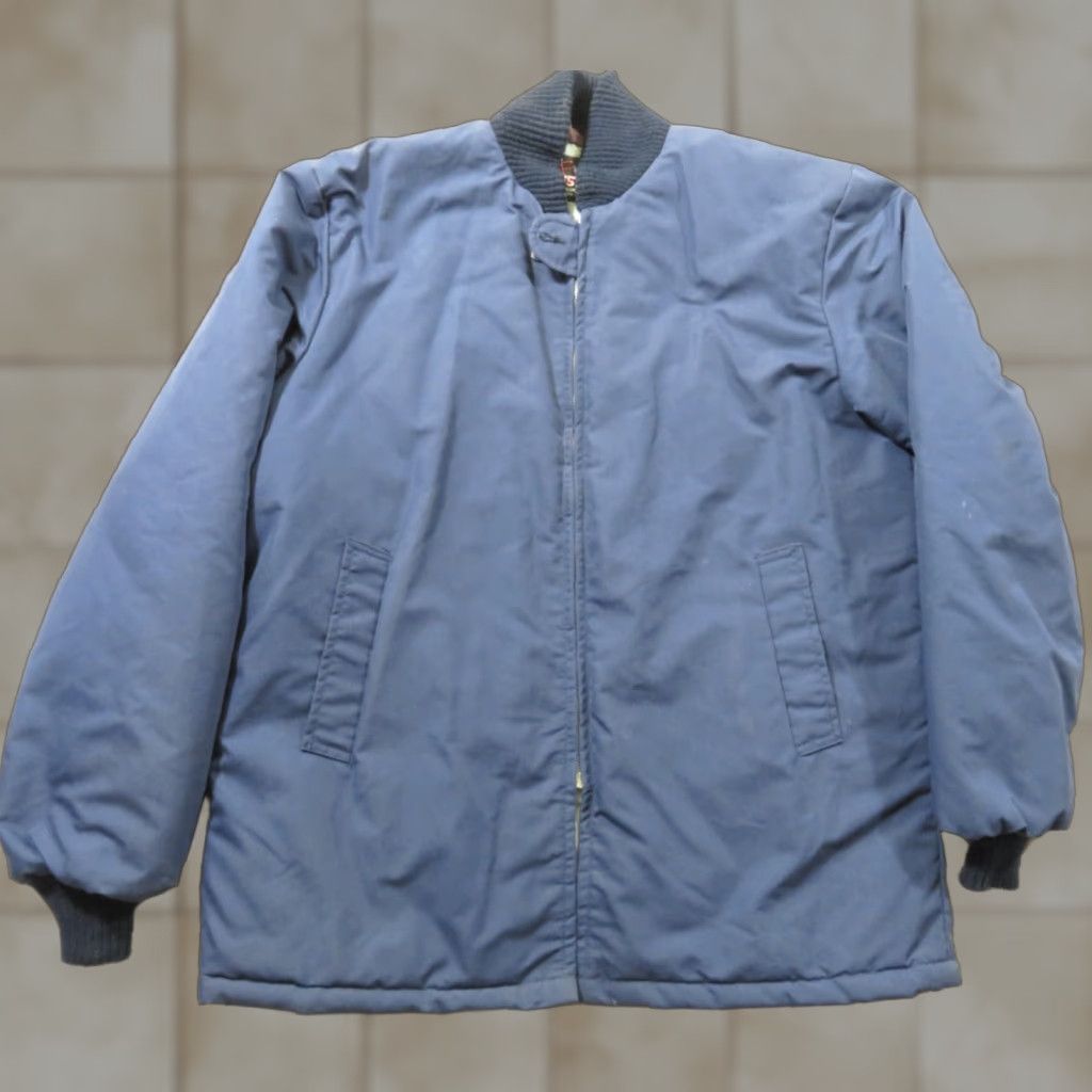 Vintage VINTAGE West Wind Jacket XL Mens Nylon Quilted Lined Buccaneer Blue - W Size US XL / EU 56 / 4 - 1 Thumbnail