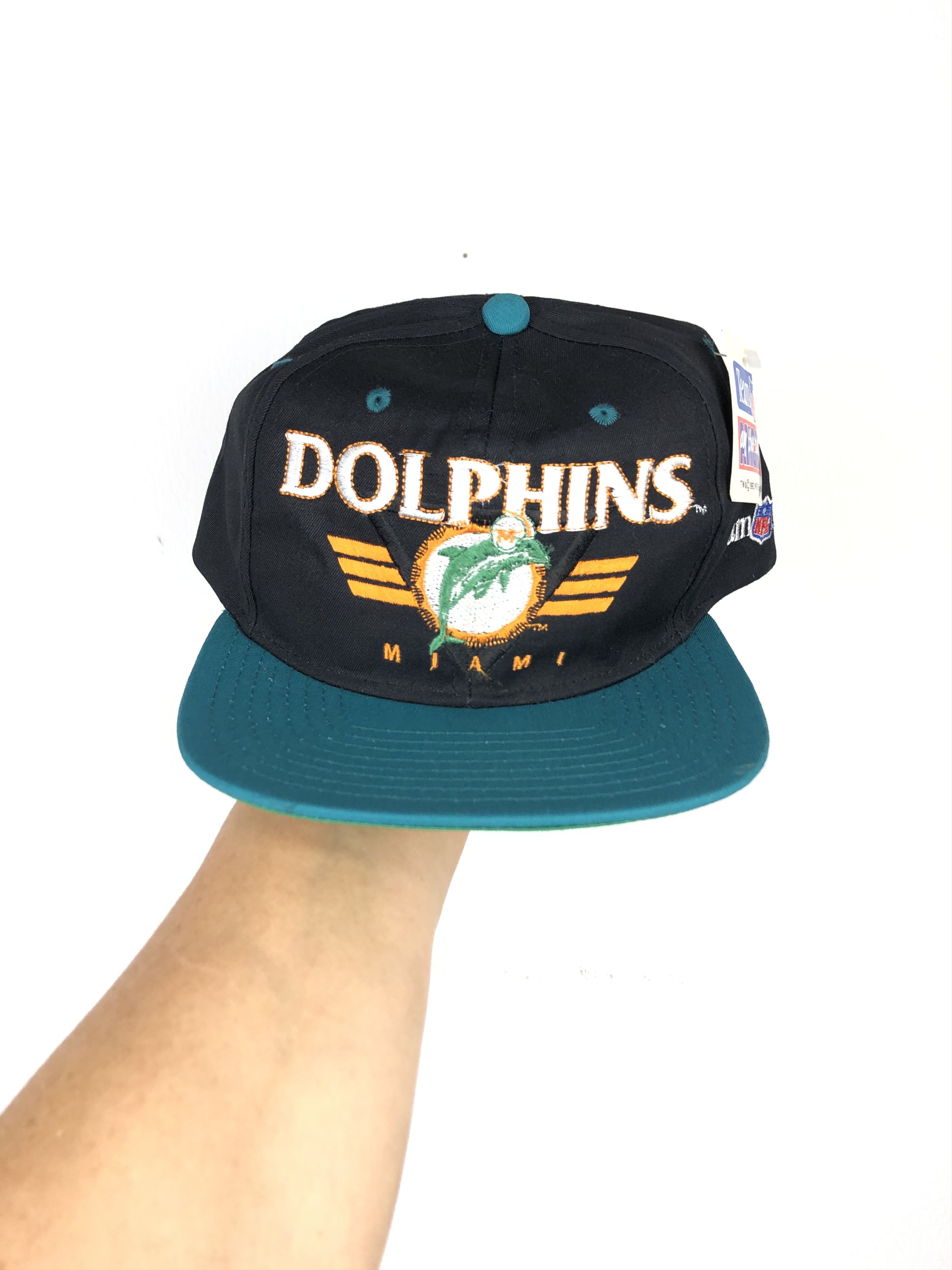 Vintage Miami Dolphins Cap Hat NFL Snapback New Athletic