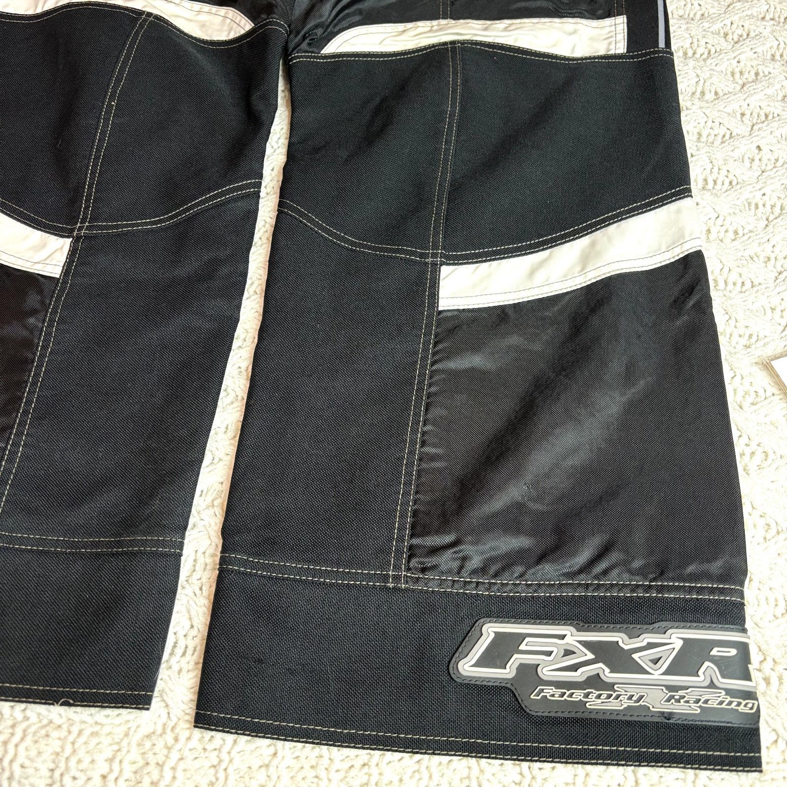 Other FXR Racing Men's Snowmobile Pants Black & White Winter Gear Size US 34 / EU 50 - 7 Thumbnail