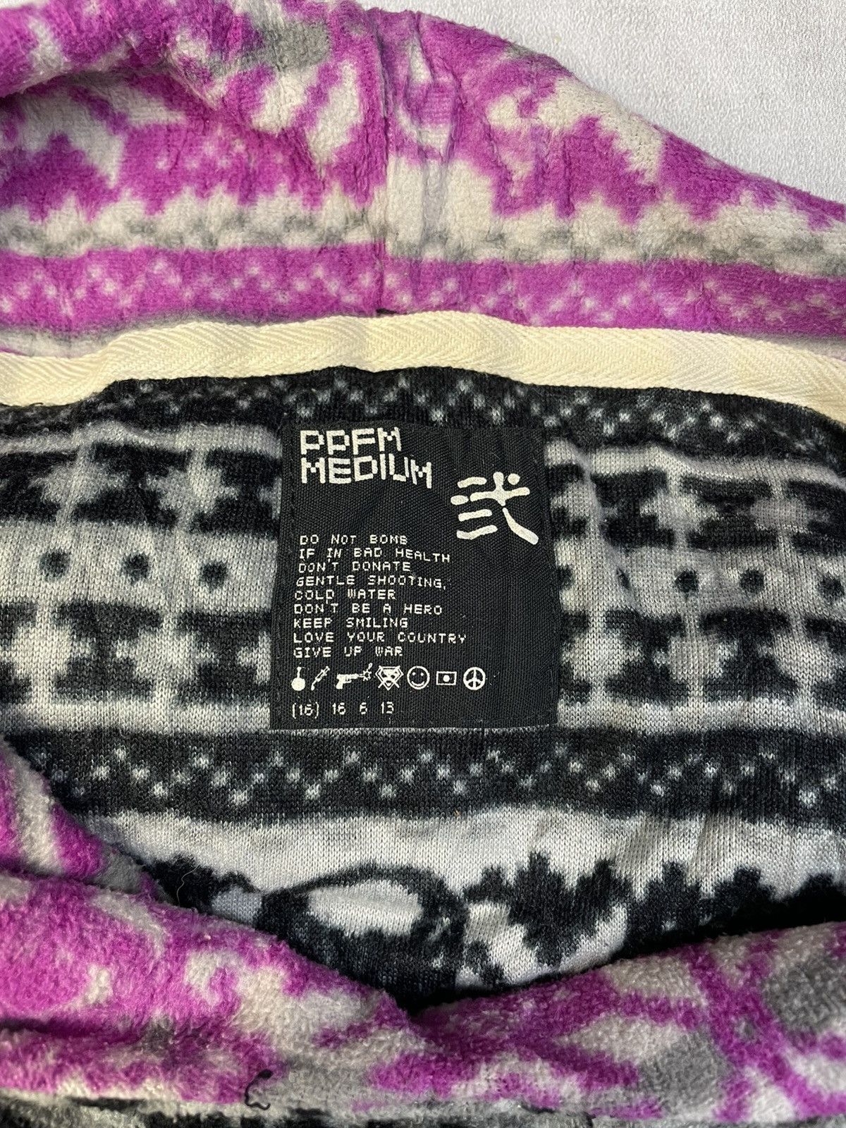 PPFM 2000s PPFM Ninja Hood Fleece Pullover Size US XS / EU 42 / 0 - 5 Thumbnail