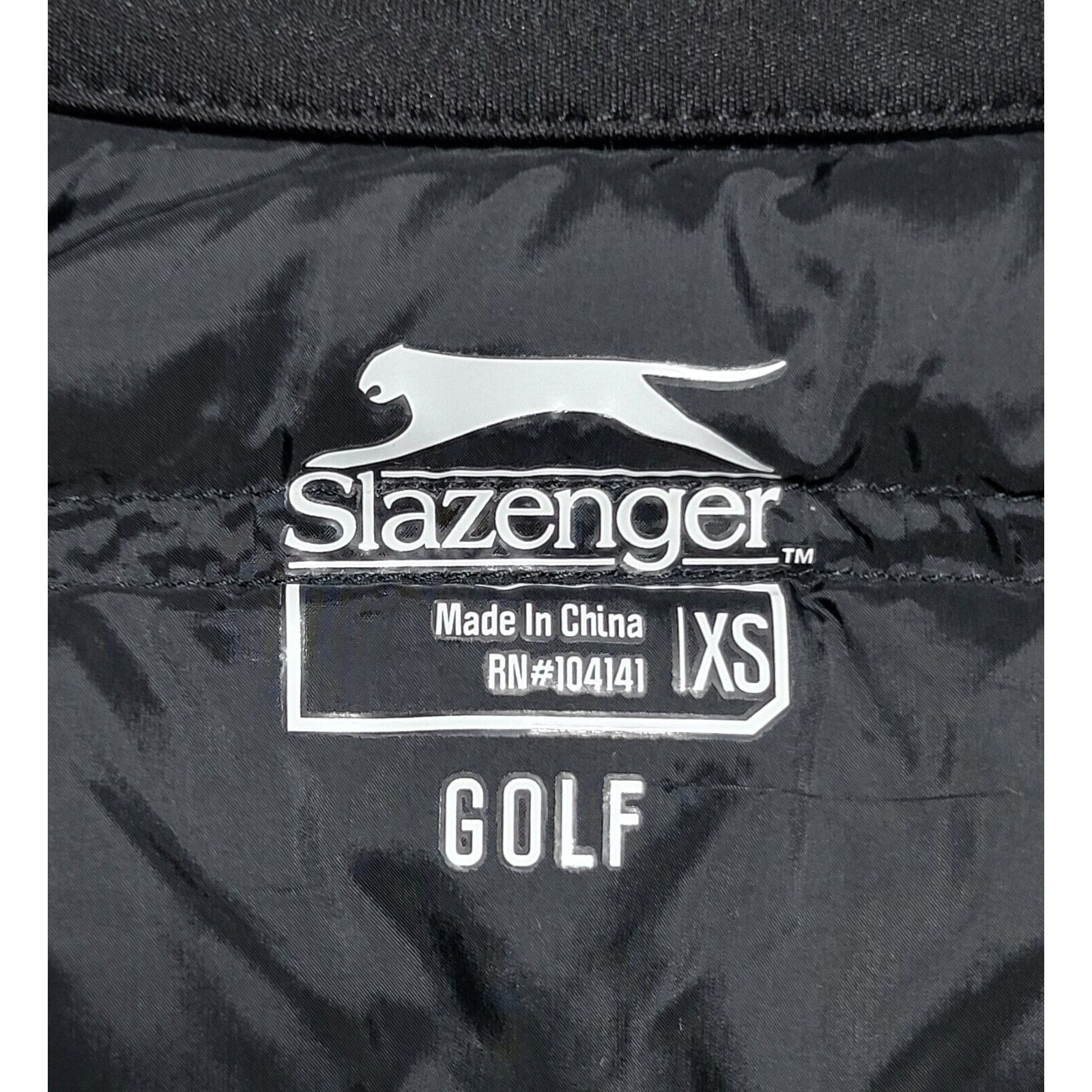 Other NWT SLAZENGER Tech Down Quilted Black Golf Puffer Vest XS Size XS / US 0-2 / IT 36-38 - 9 Thumbnail